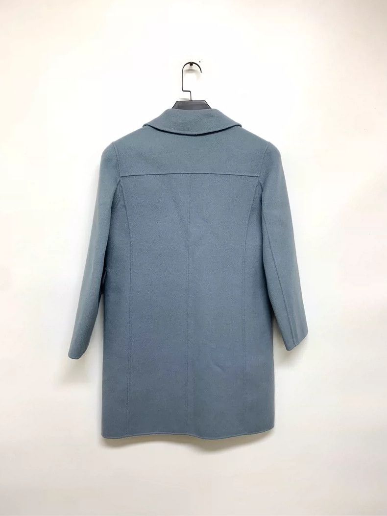 Max Mara Max Mara Haze Blue Coat Size S / US 4 / IT 40 - 8 Thumbnail