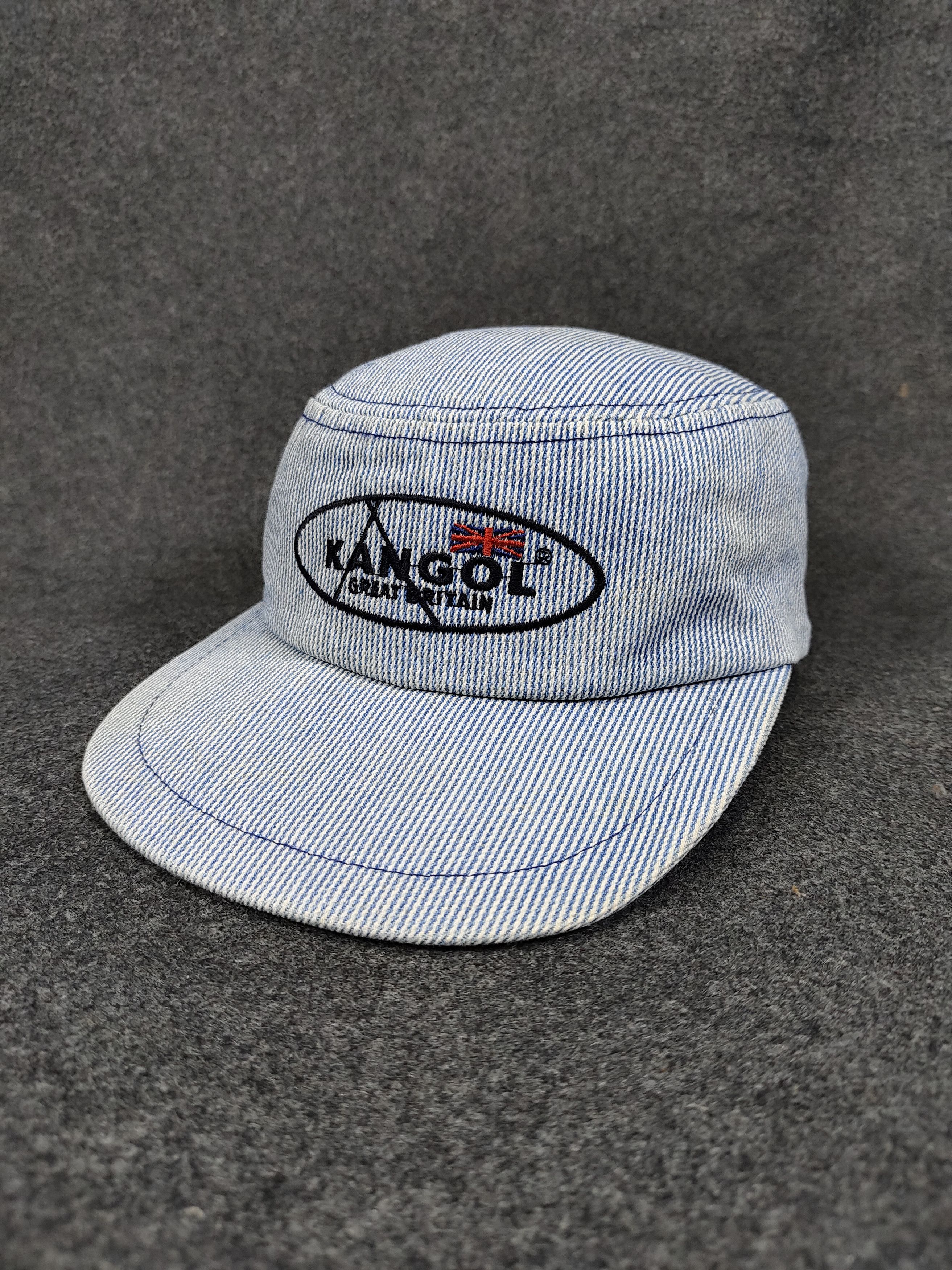 Kangol 90s Kangol🇬🇧 Heritage Hickory Stripe Army Workwear Caps Size ONE SIZE - 2 Thumbnail