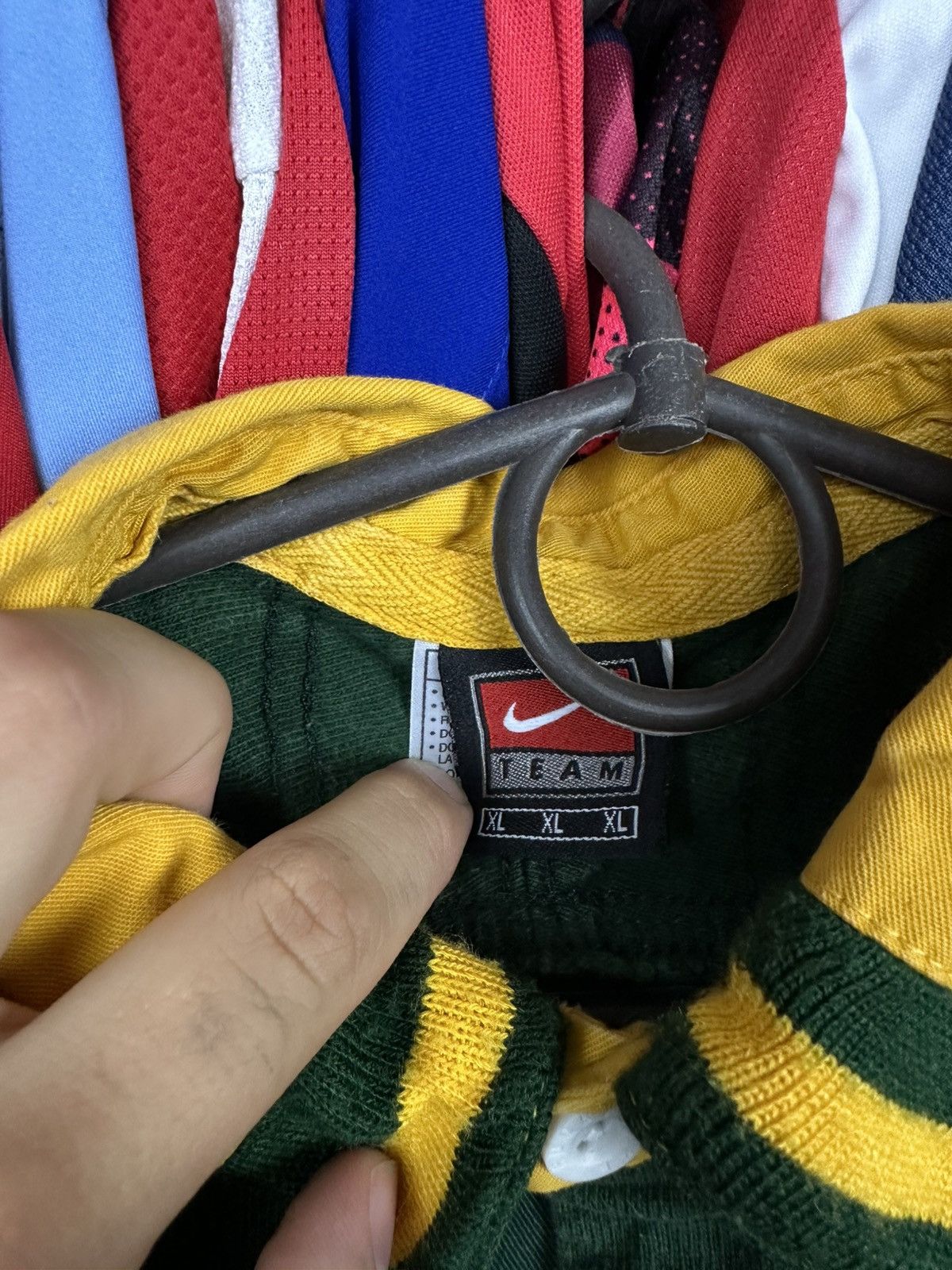 Nike × Vintage SOUTH AFRICA LONG SLEEVE NIKE VINTAGE JERSEY SHIRT 1998 Size US XL / EU 56 / 4 - 5 Thumbnail