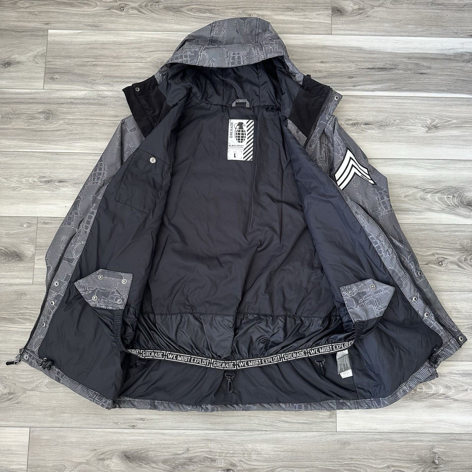 Grenade Grenade Fatigue Project Snowboarding Jacket Men's Large Gray Size US L / EU 52-54 / 3 - 8 Thumbnail