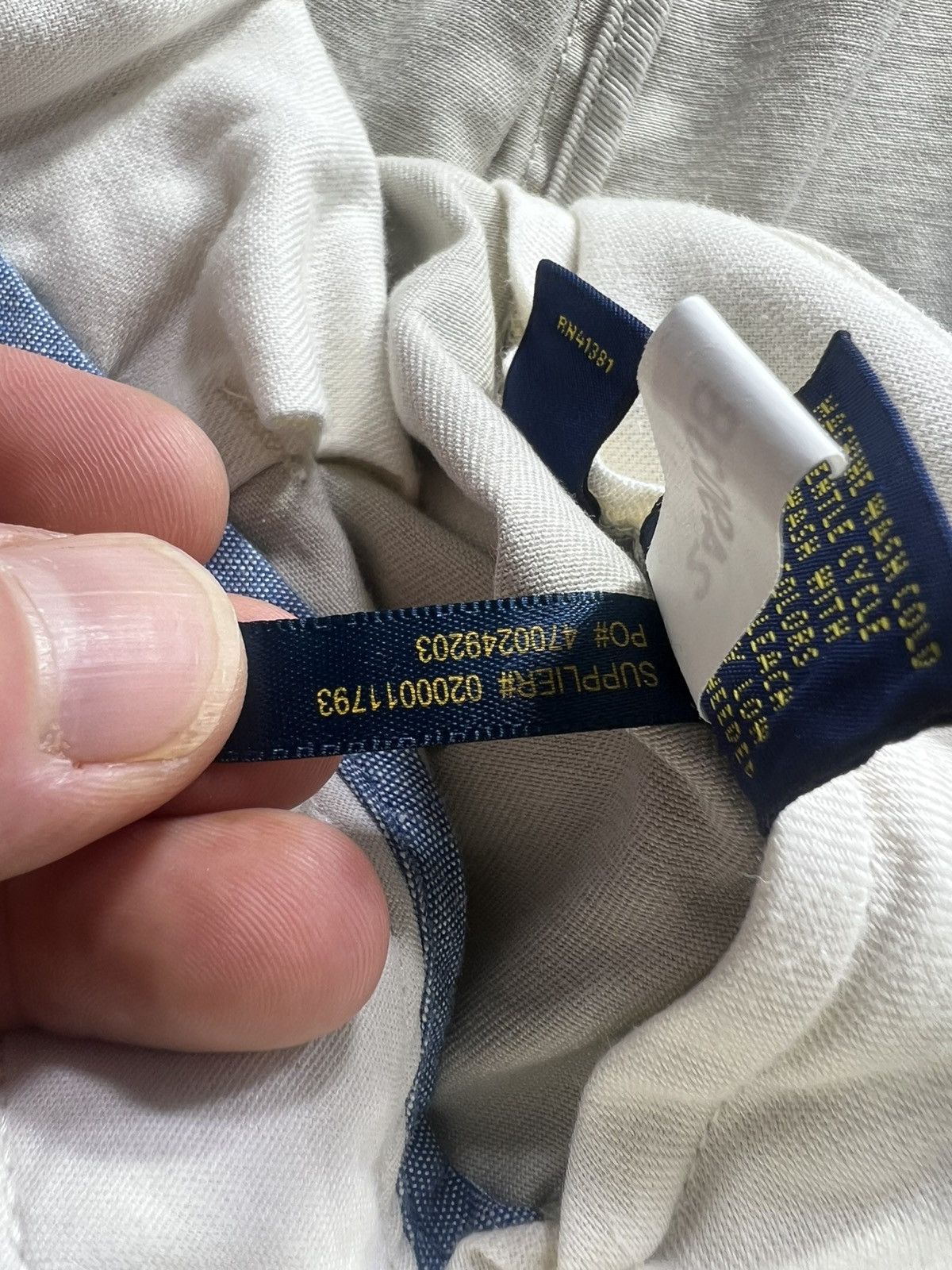 Polo Ralph Lauren Polo Ralph Lauren Chino Pants Stretch Classic Fit Sz 36x34 Size US 36 / EU 52 - 8 Thumbnail