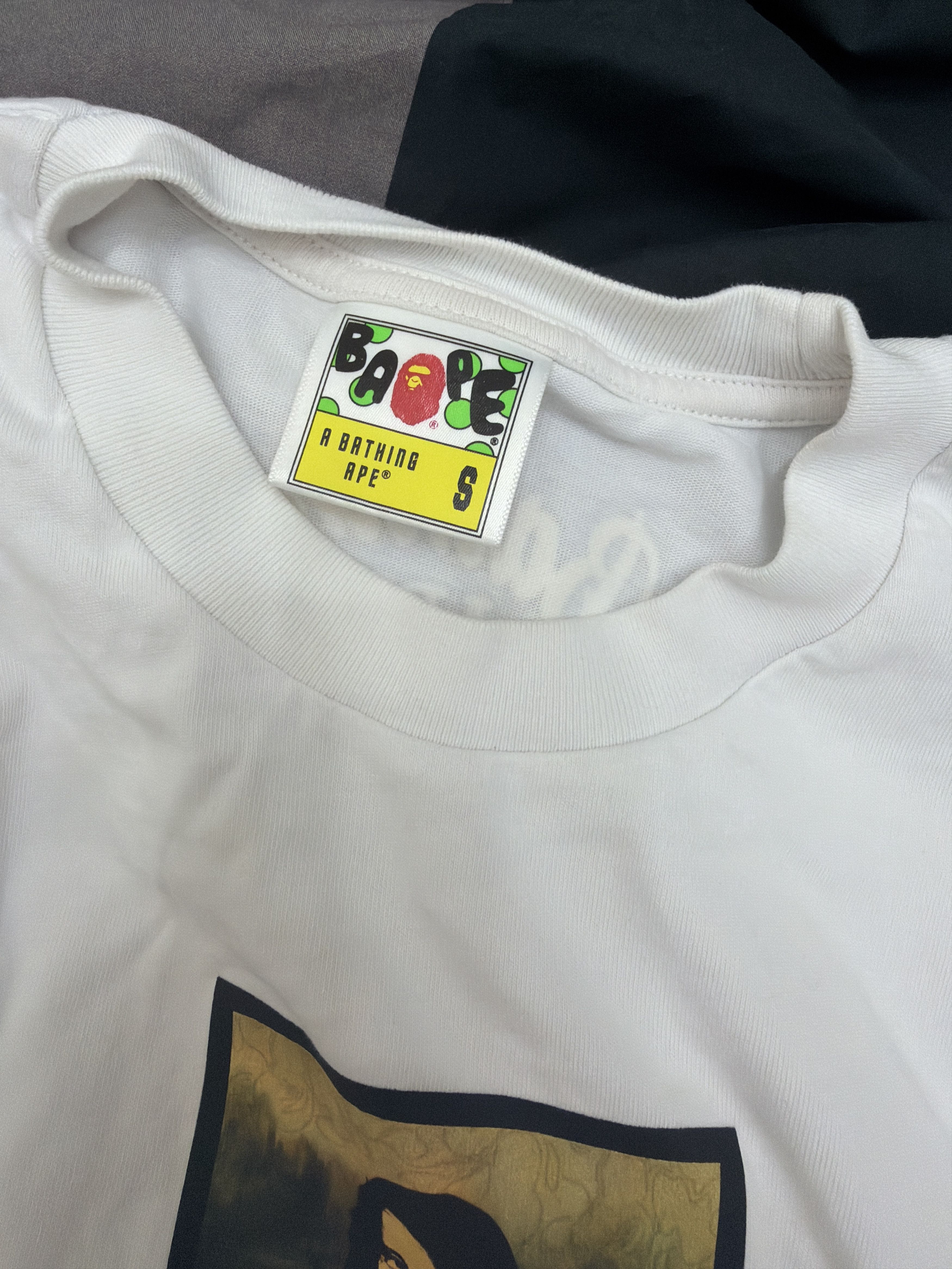 Bape Bape mona lisa shirt size small Size US S / EU 44-46 / 1 - 4 Thumbnail