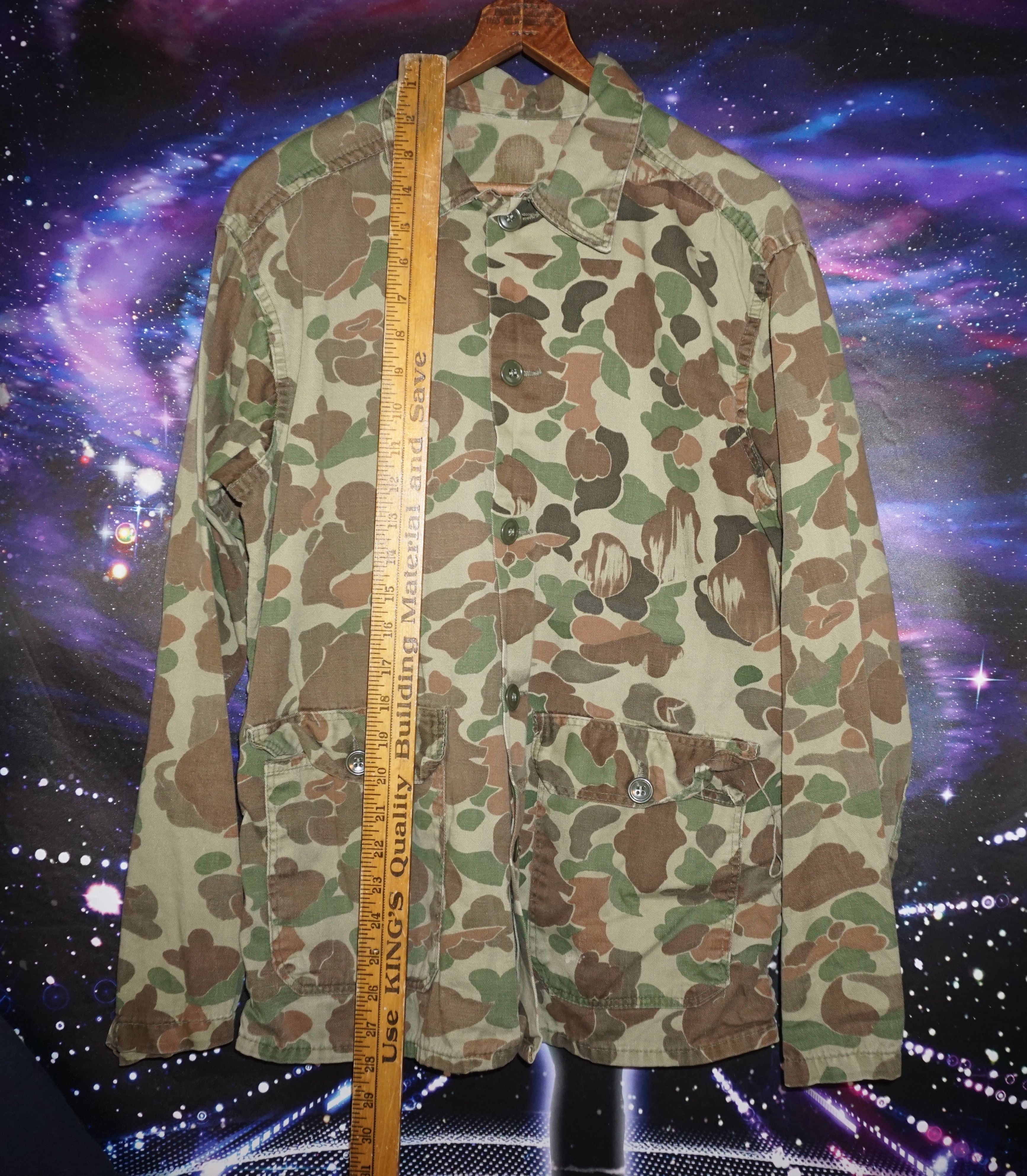 Vintage Vintage Frog Camo Button Up Light Weight Shirt Size US M / EU 48-50 / 2 - 2 Thumbnail