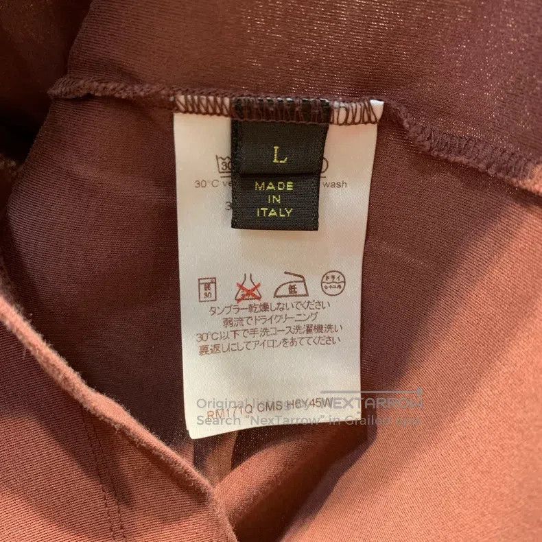 Louis Vuitton Louis Vuitton Logo Embroidered Solid Chest Pocket Short Sl Size US L / EU 52-54 / 3 - 5 Thumbnail