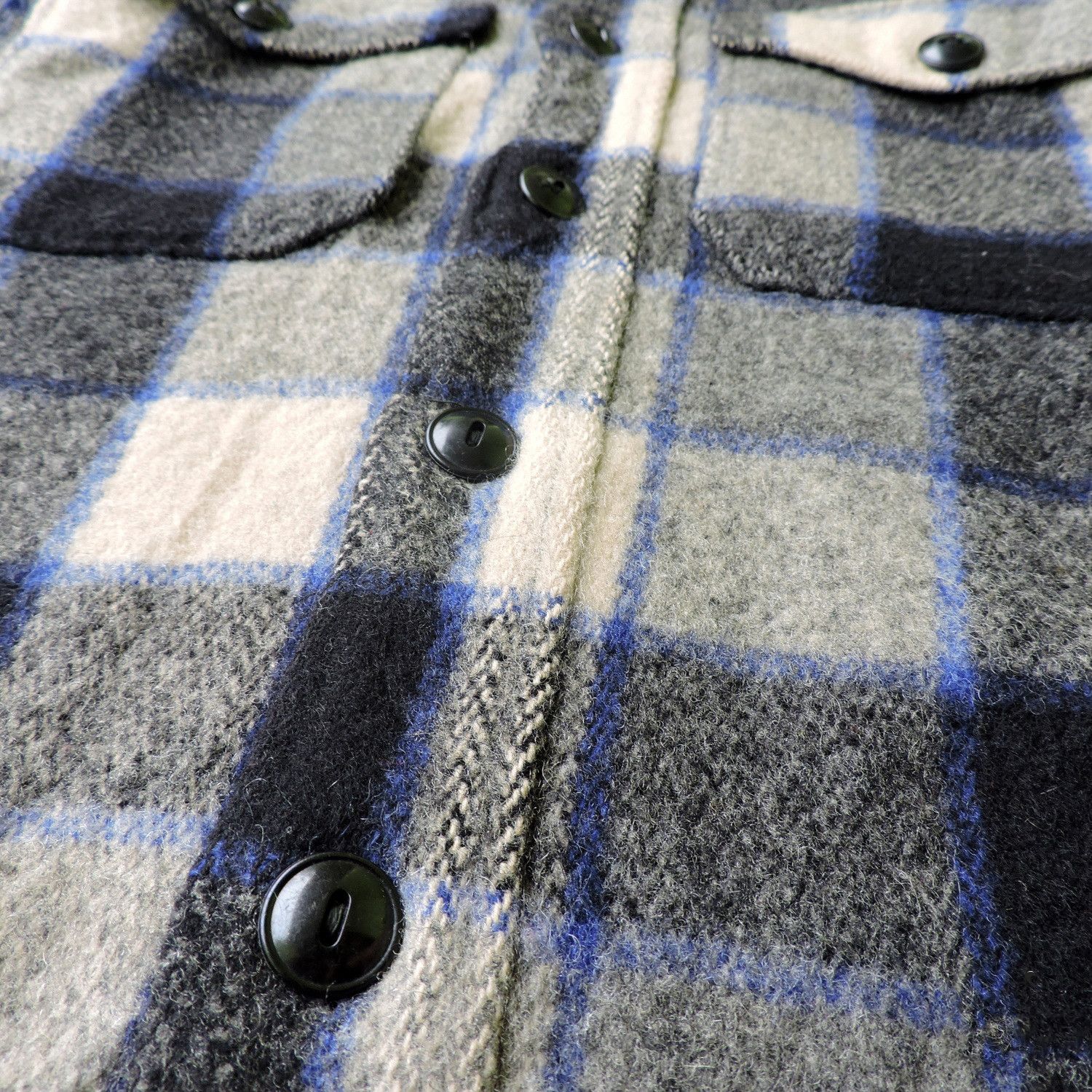 L.L. Bean × Vintage 50's LL. Bean Plaid Shirt Jacket Size US M / EU 48-50 / 2 - 5 Thumbnail