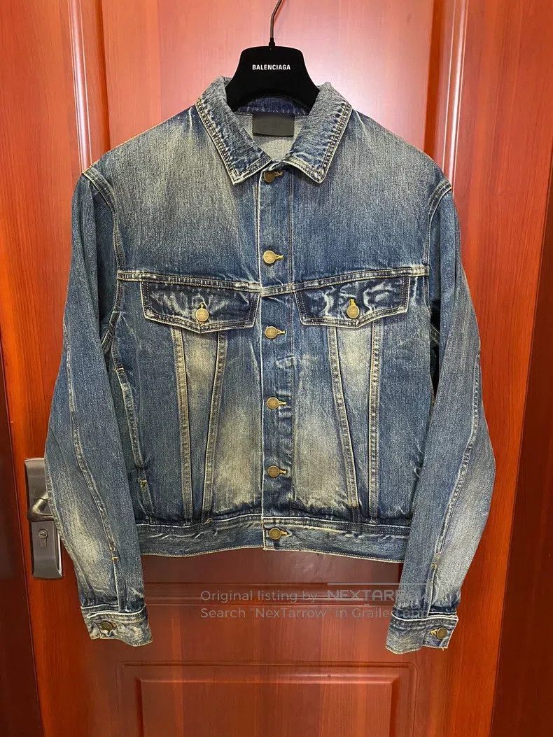 Fear of God Fear of God Three-year washed denim jacket Size US S / EU 44-46 / 1 - 1 Thumbnail