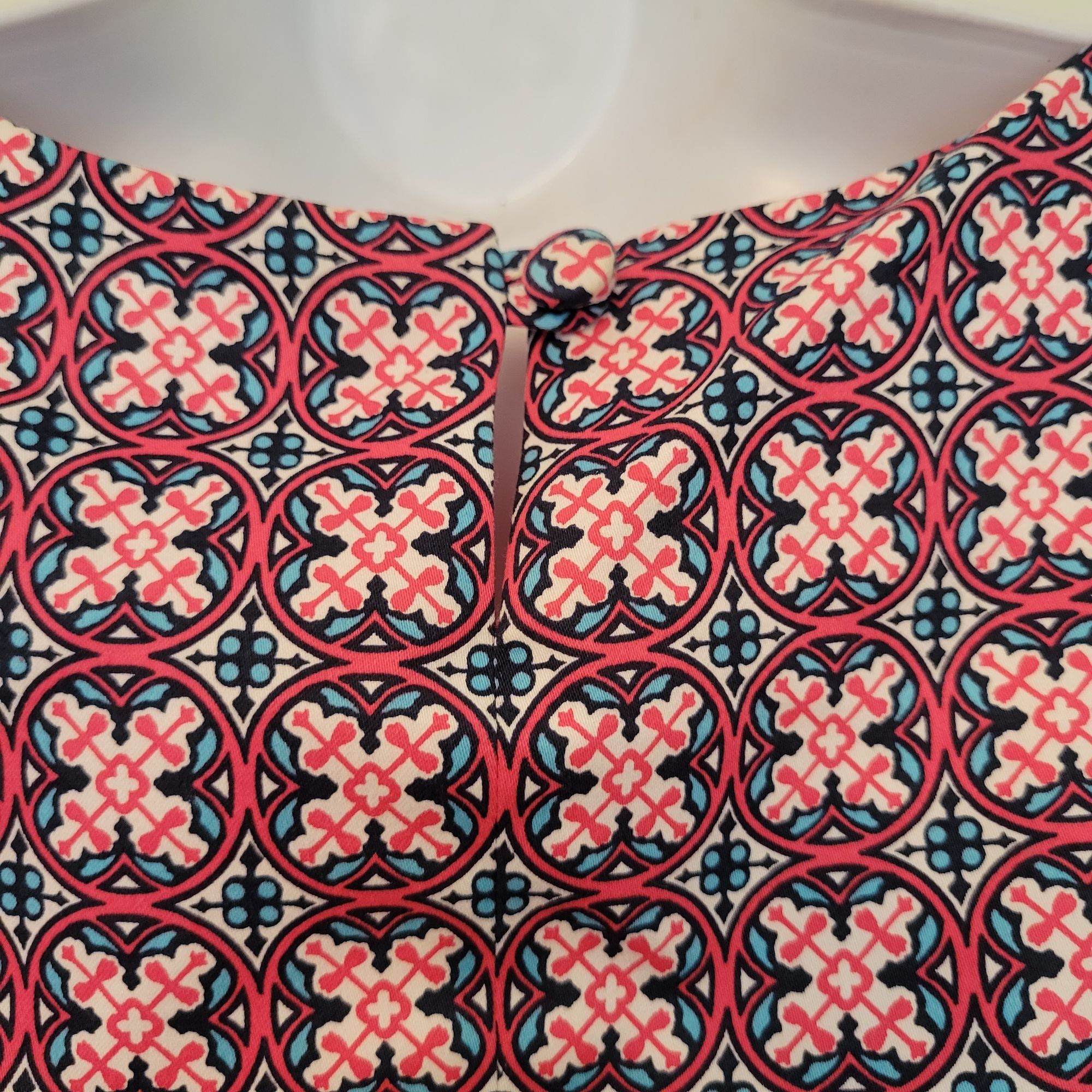 Brooks Brothers 346 Brooks Brothers Sleeveless Geometric Print Dress 6 Modes Size M / US 6-8 / IT 42-44 - 5 Thumbnail