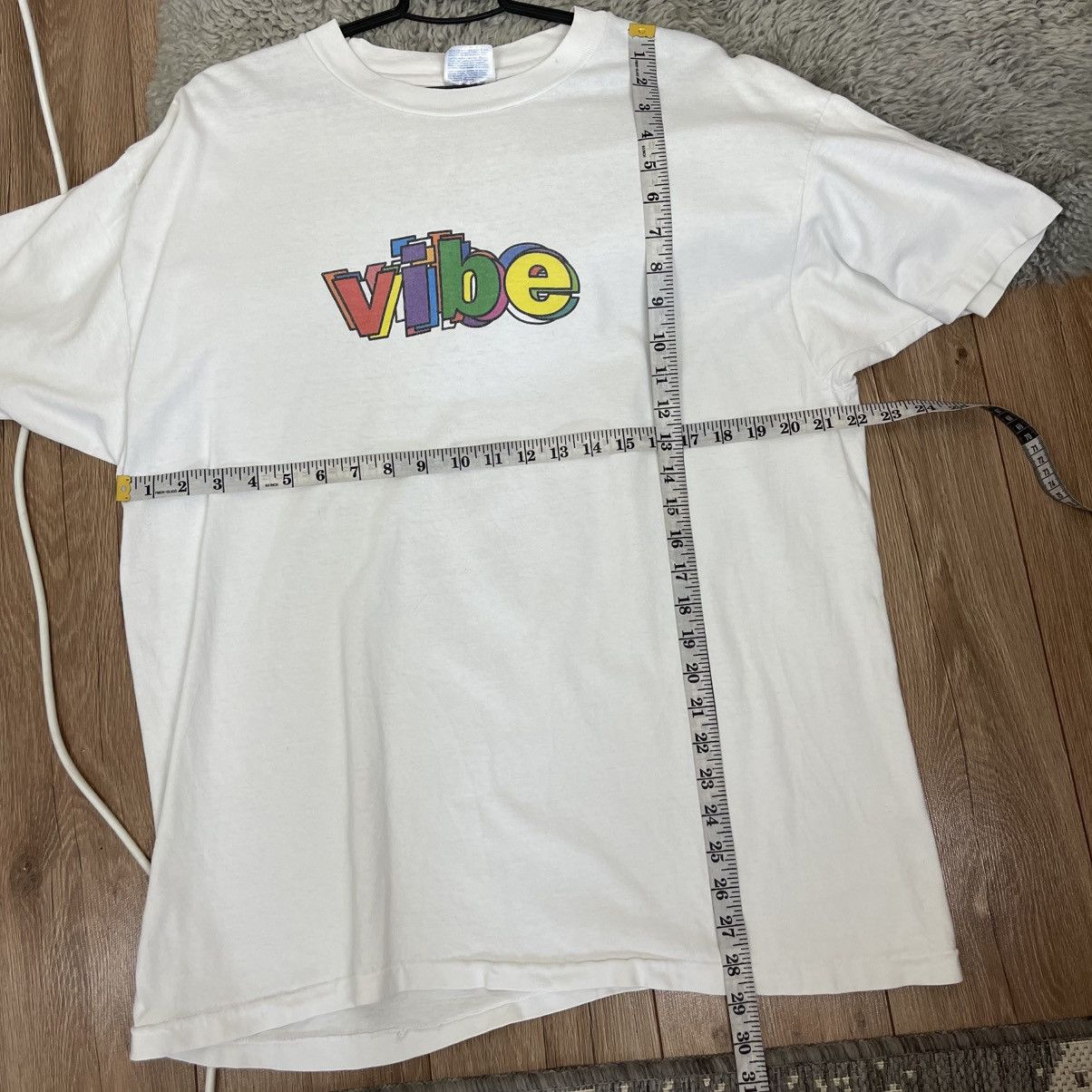 Vintage Vintage 90s Hanes Vibe Spiral Graphic T shirt Cannabis Size US XL / EU 56 / 4 - 8 Thumbnail