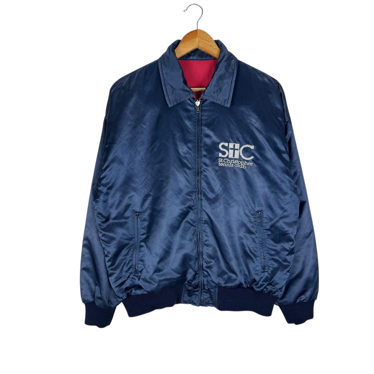 Vintage ⚡️ST CHRISTOPHER TENNIS CLUB REVERSIBLE JACKET Size US M / EU 48-50 / 2 - 2 Thumbnail