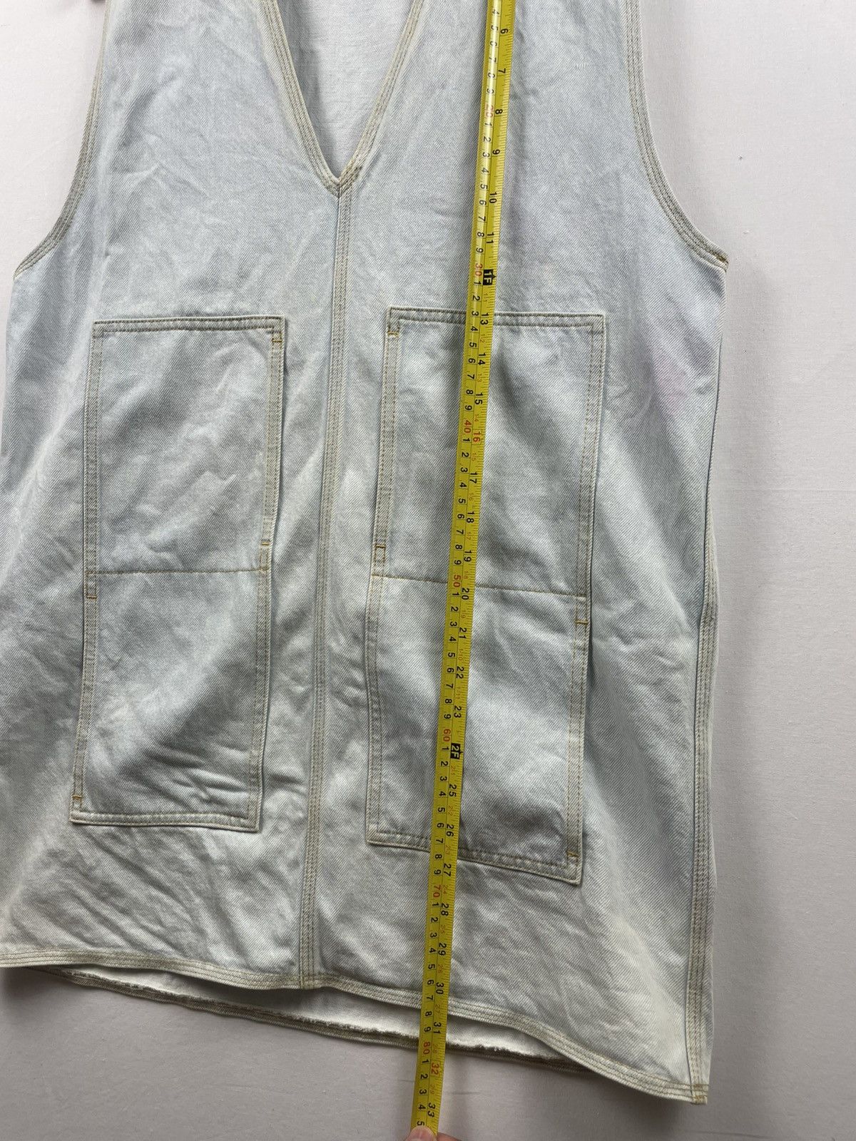 Acne Studios Acne Studios Denim Midi Dress Inspired WW2 Design Size M / US 6-8 / IT 42-44 - 9 Thumbnail