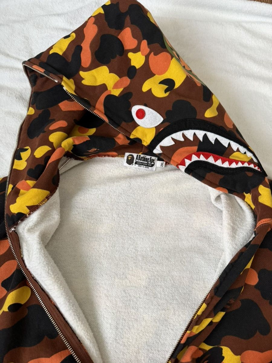 Bape BAPE HOODIE- FULL SHARK ZIP Size US XXL / EU 58 / 5 - 9 Thumbnail