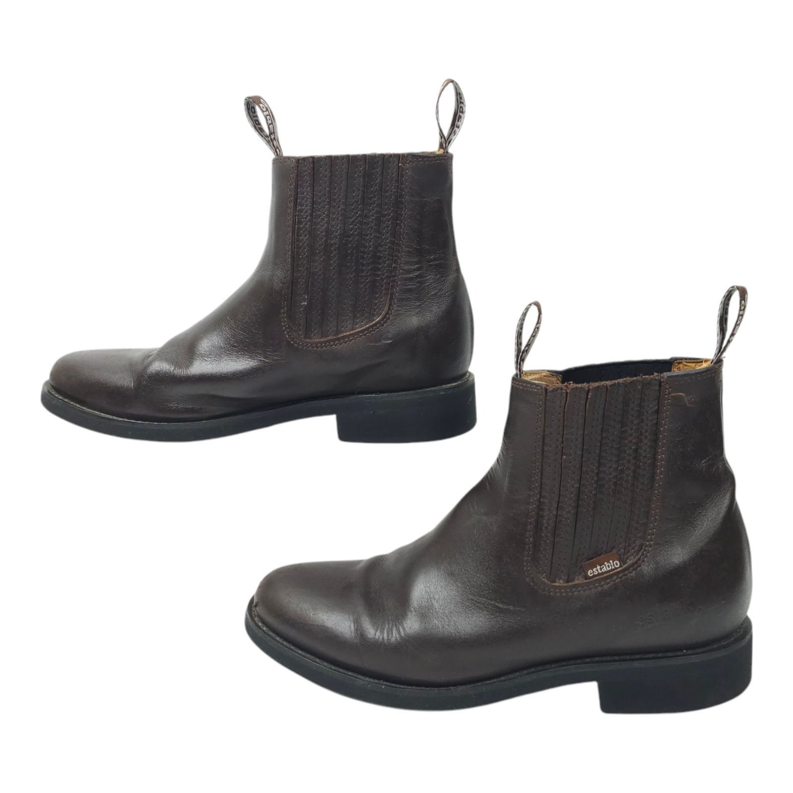 Establo Ankle Boot Mens Size US 8 Mex 27 EU 41 Pull On Brown