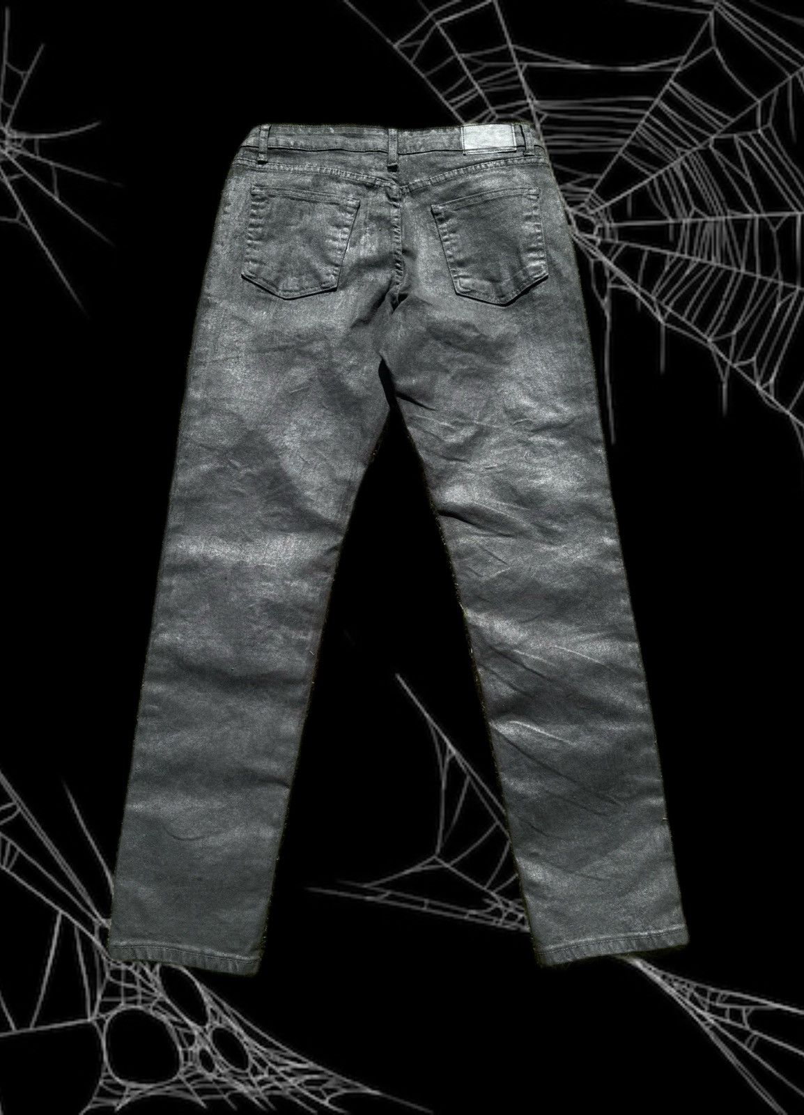 Other Noir Waxed Denim Size US 32 / EU 48 - 2 Thumbnail