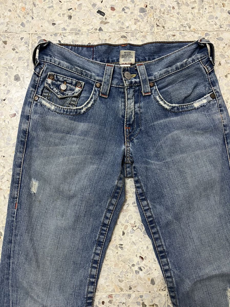 True Religion Vintage true religion bootcut distressed denim Size US 32 / EU 48 - 2 Thumbnail