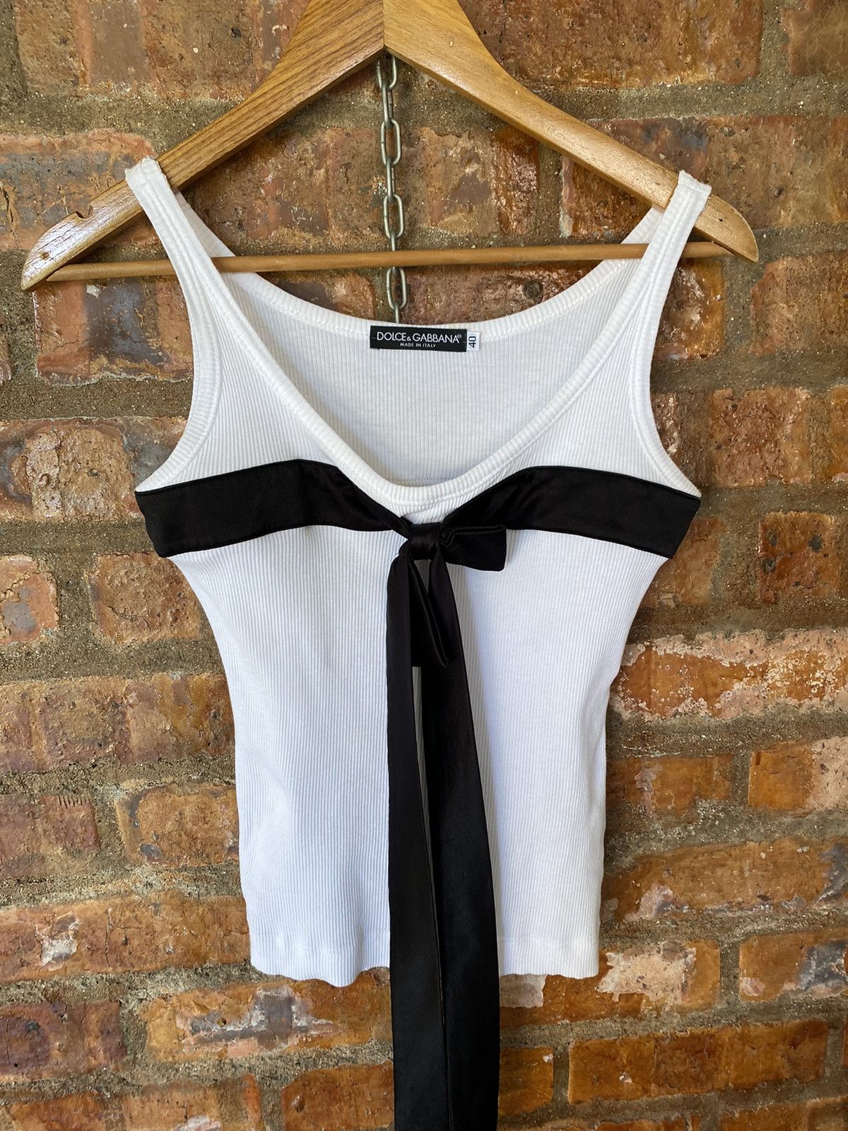 Dolce & Gabbana Vtg D&G ribbon tank Size S / US 4 / IT 40 - 3 Thumbnail