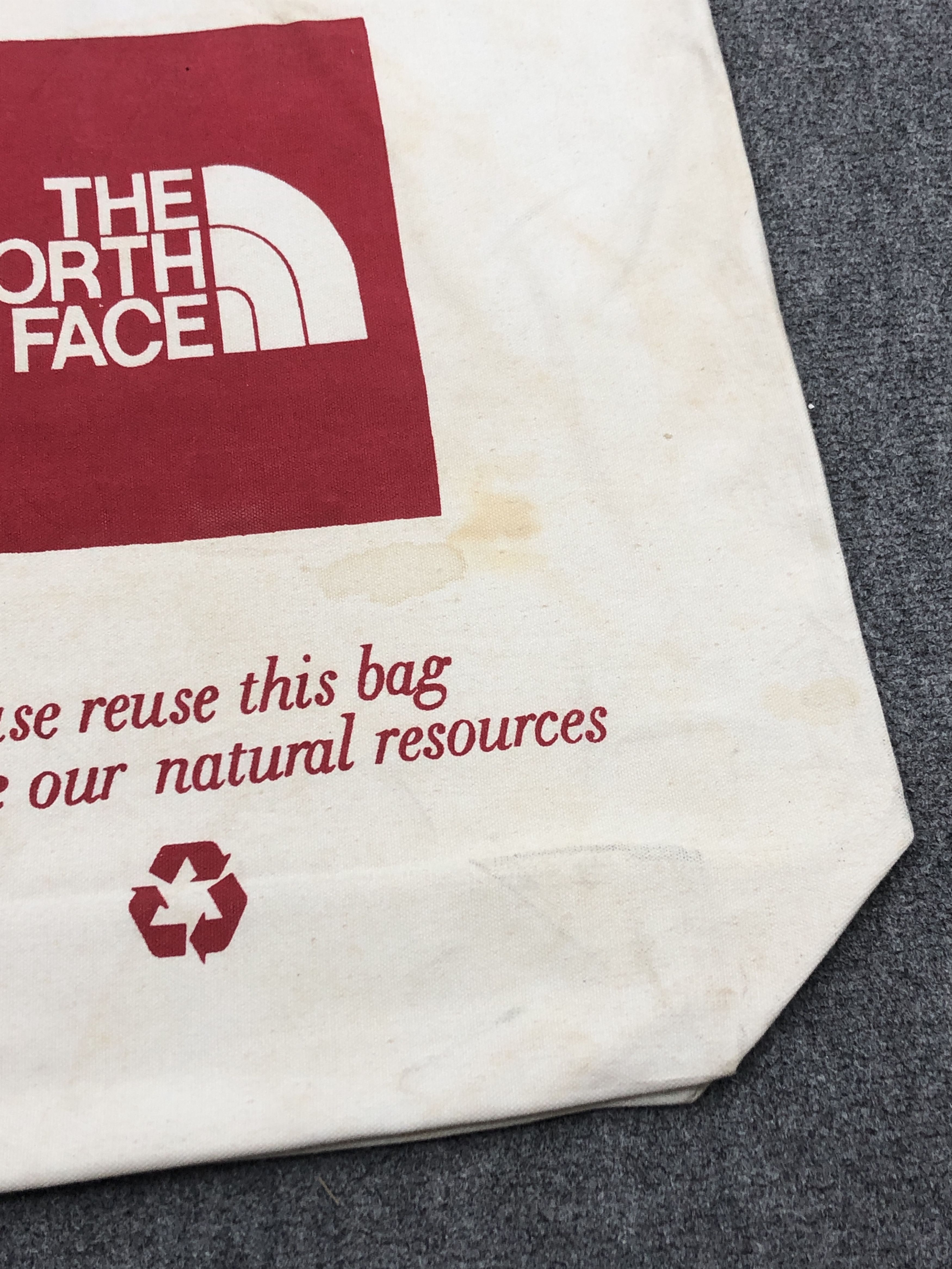 The North Face × Vintage Vintage The North Face Big Logo Totebag BG0137 Size ONE SIZE - 5 Thumbnail