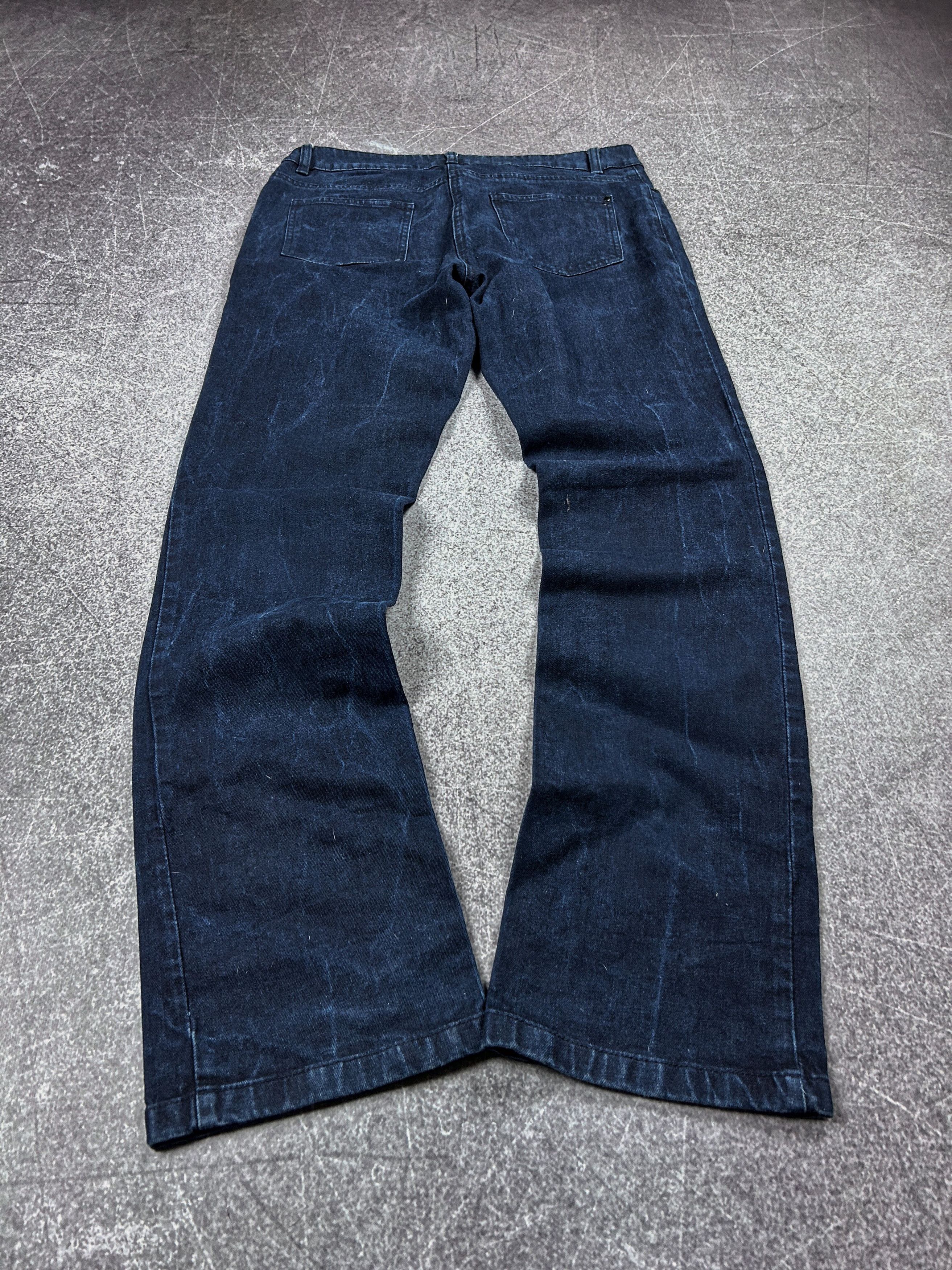 Designer VTG RAF SIMONS X RICK OWENS STYLE CLASSIC JEANS 90S Size US 30 / EU 46 - 2 Thumbnail