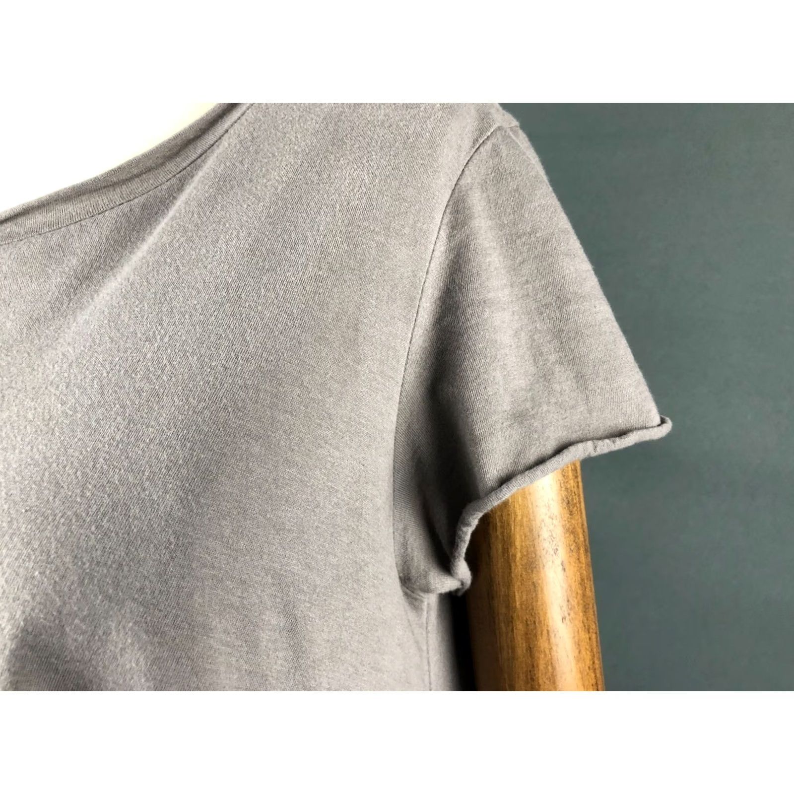 Vintage Studio B3 Women's Blouse Size EU 32/US 32 Brown Cotton Short Sleeve Layered Asymmetric Tourniquet? (Remove) Size XXS / US 00 / IT 34 - 7 Thumbnail
