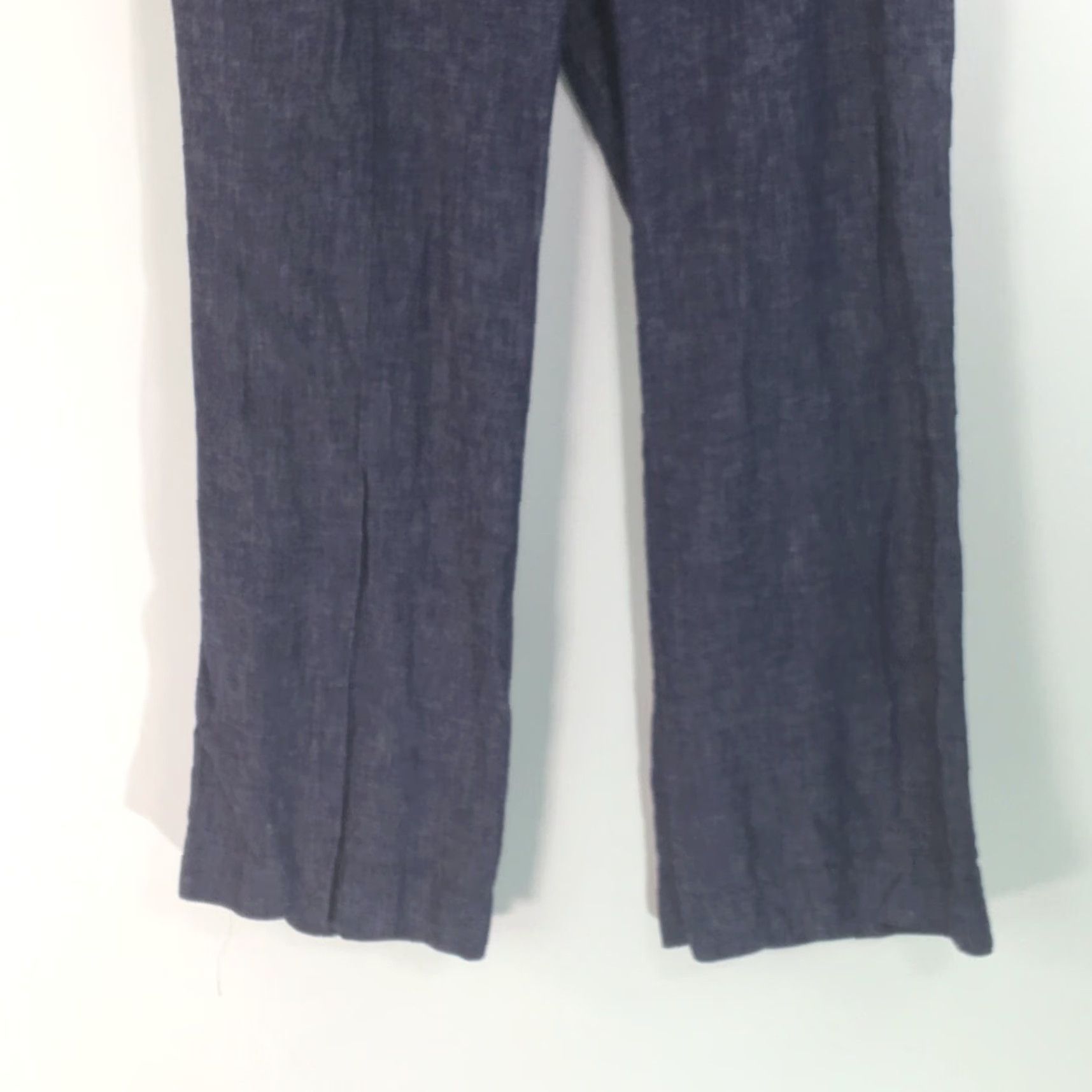 Vintage VINTAGE Dress Pants Blue Size 28 Regular Straight Flat Front Casual Pants Womens Size 28" / US 6 / IT 42 - 5 Thumbnail