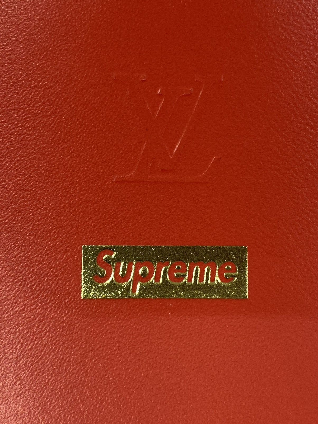 Louis Vuitton × Supreme Louis Vuitton X Supreme Sz10 Run Away sneakers Red Size US 10 / EU 43 - 15 Thumbnail