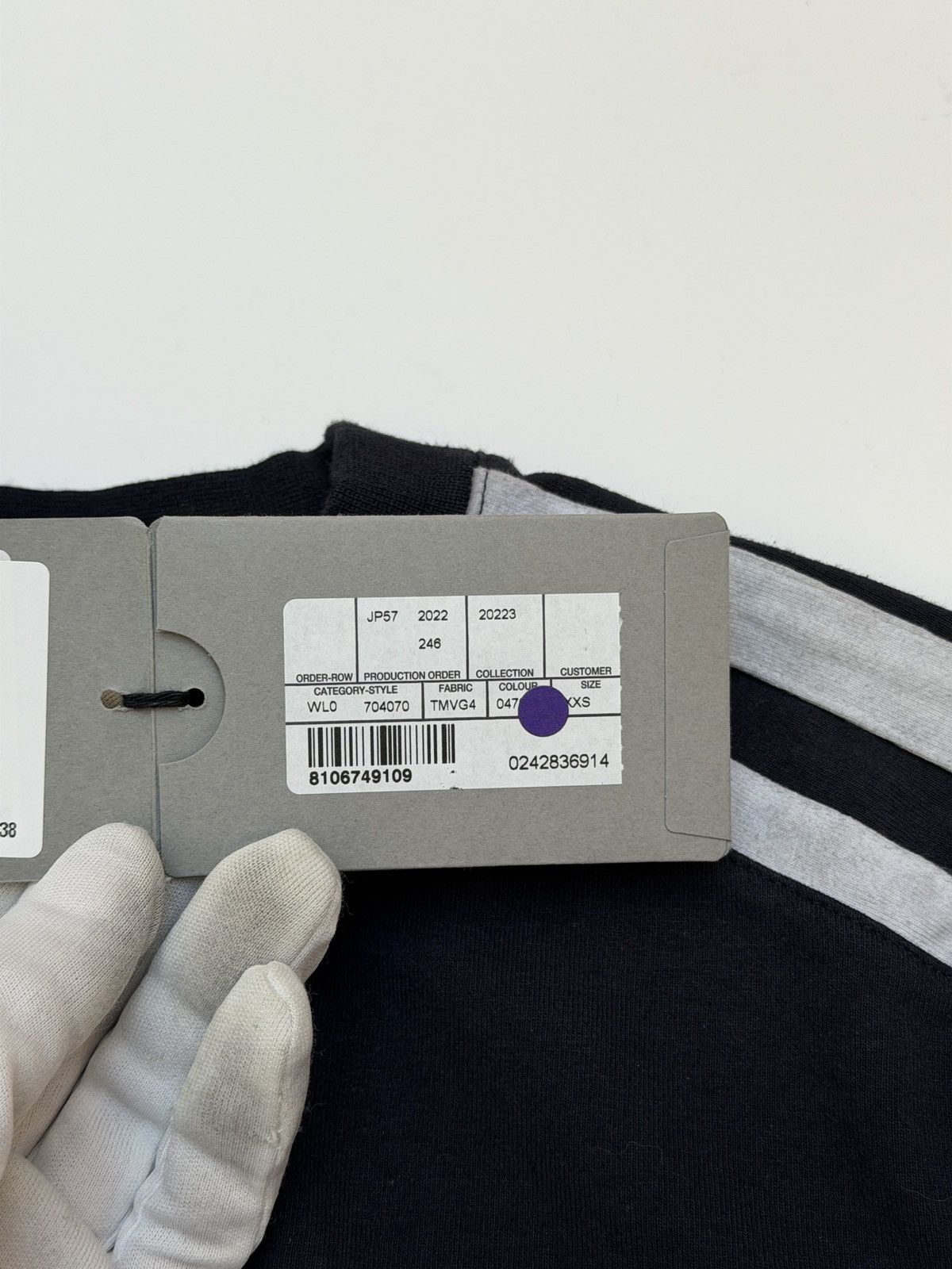 Balenciaga Balenciaga Sporty B Embroidery Shrunk Navy Tee Shirt Size US XXS / EU 40 - 10 Thumbnail