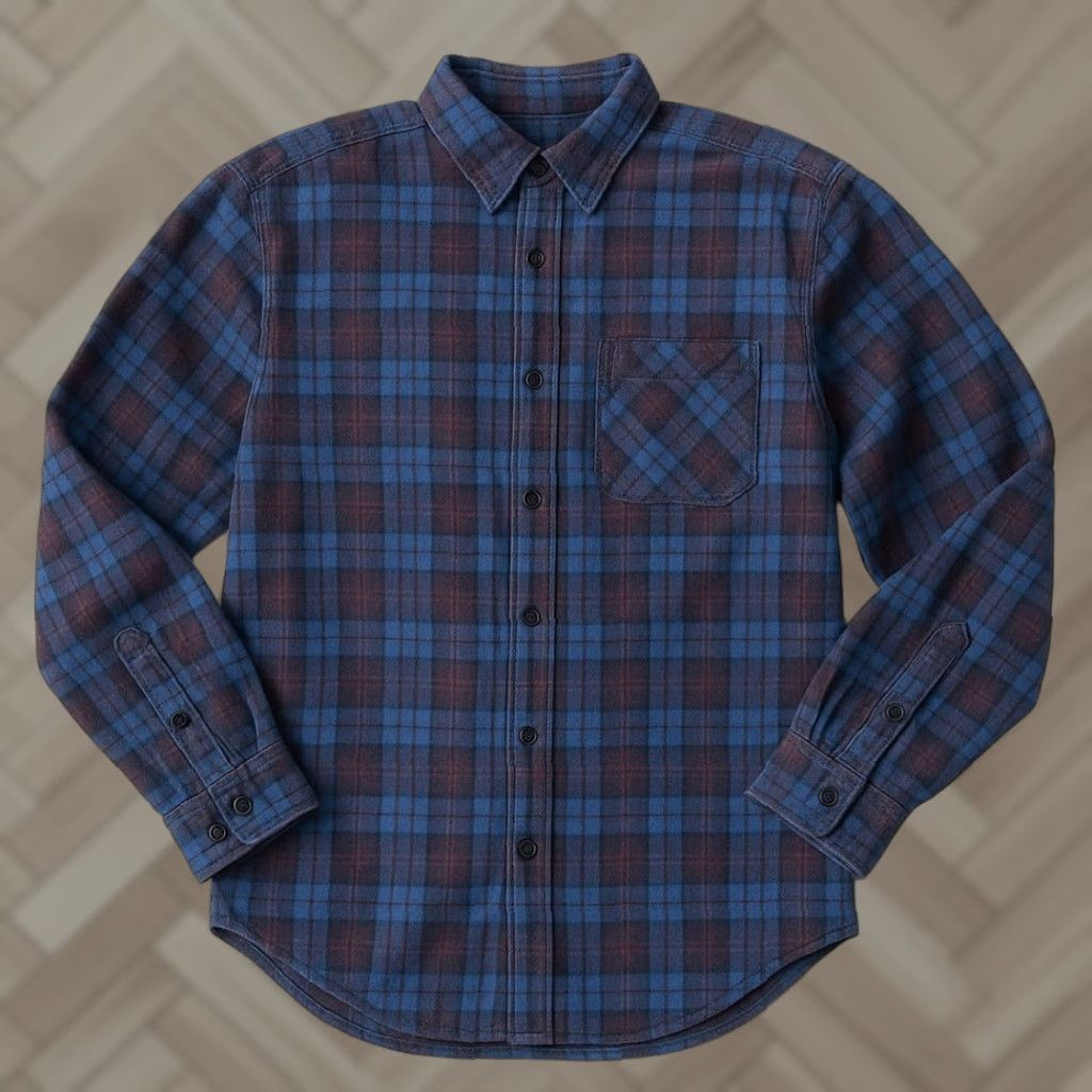 Patagonia Patagonia Button Shirt Long Sleeve Plaid M Organic Cotton Men's Blue Chambray Button-Up Casual Shirt Size US M / EU 48-50 / 2 - 1 Thumbnail