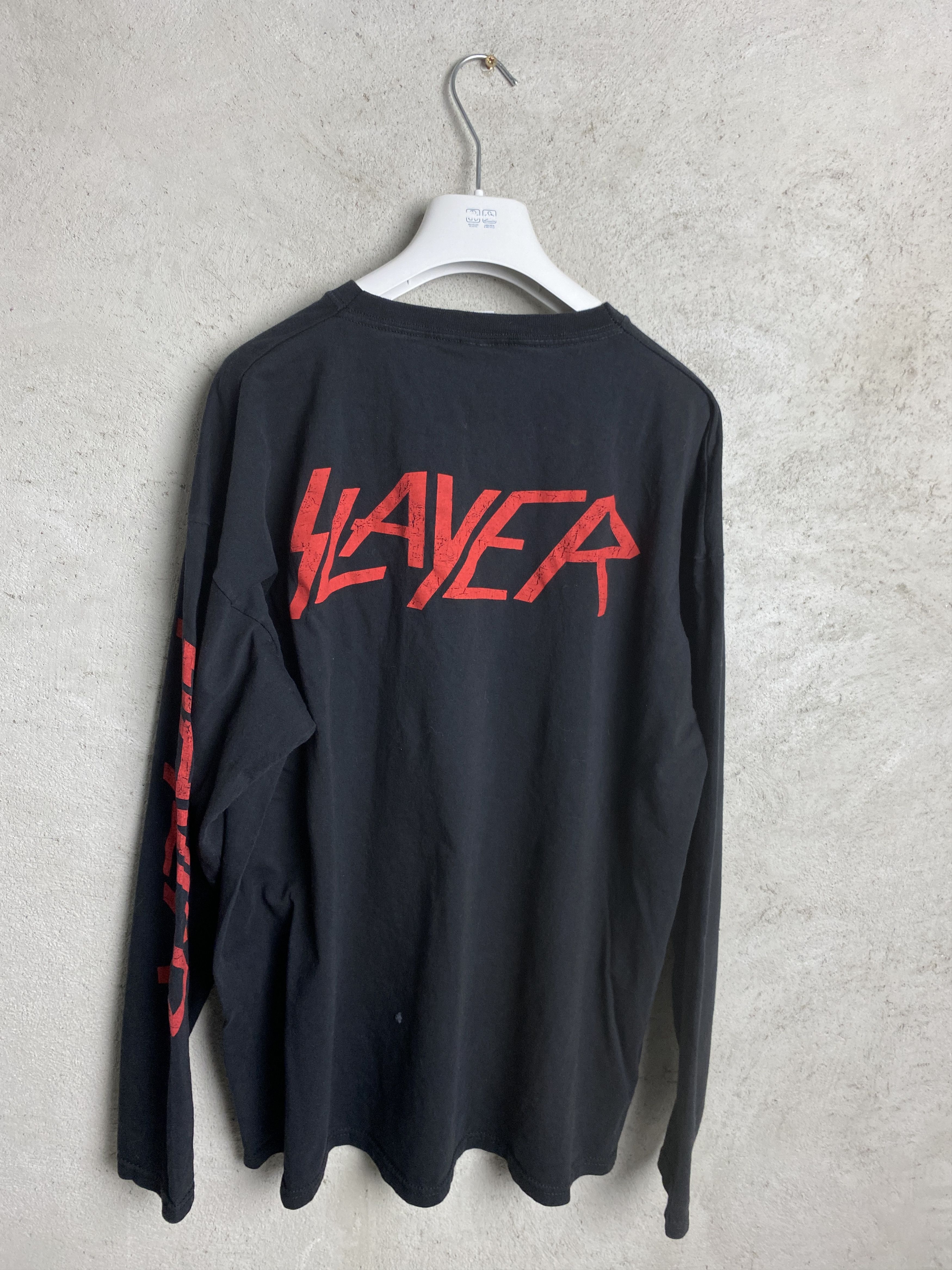 Slayer Vintage Slayer long sleeve t-shirt tee band rock Size US XXL / EU 58 / 5 - 6 Thumbnail