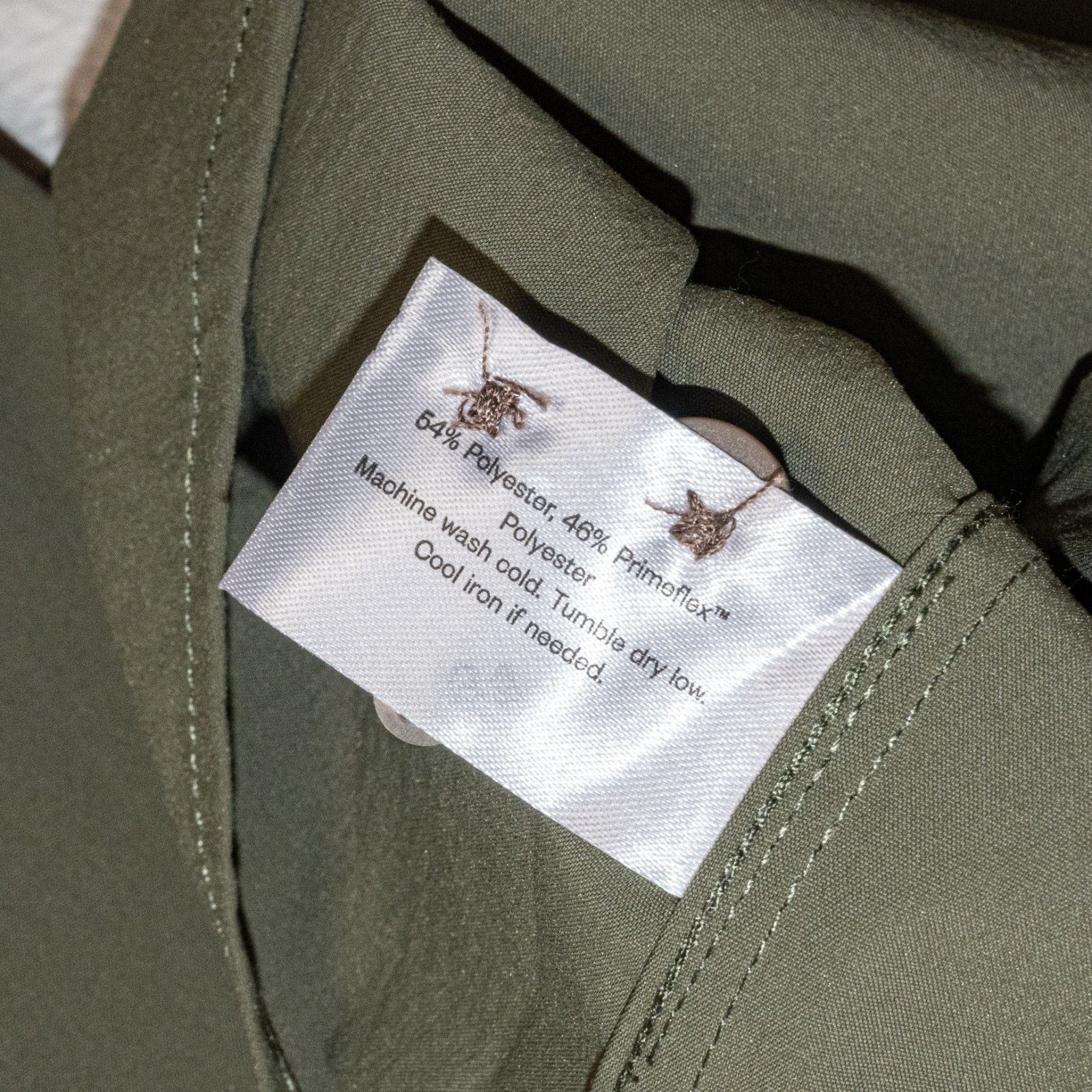 Ministry of Supply XS Pace Poplin Overshirt in Olive Green