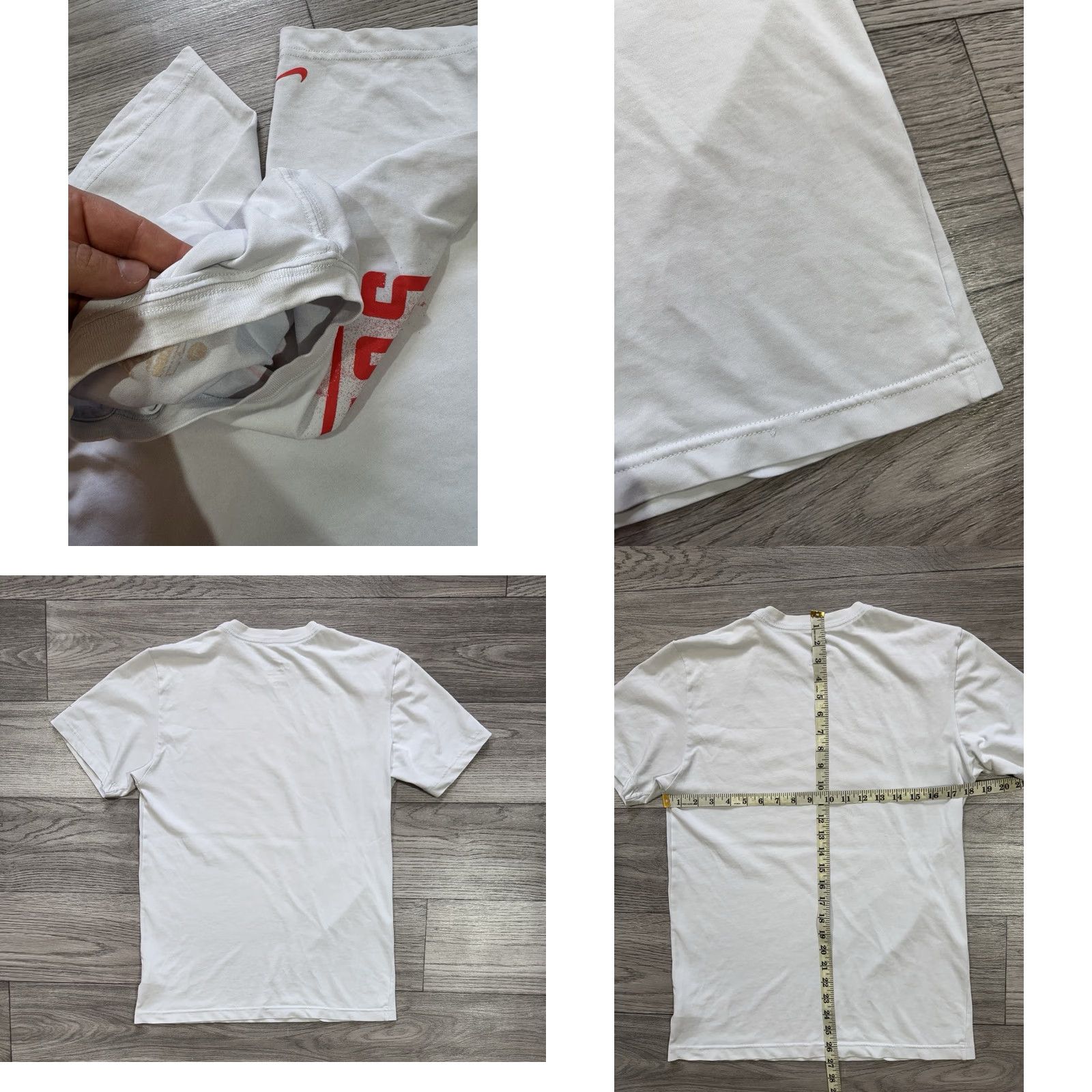 Nike Nike Shirt Mens Size S White Vamos Rafa Rafael Nadal Dri-FIT Tennis Crew Neck Court 90s Mens Size US S / EU 44-46 / 1 - 8 Thumbnail