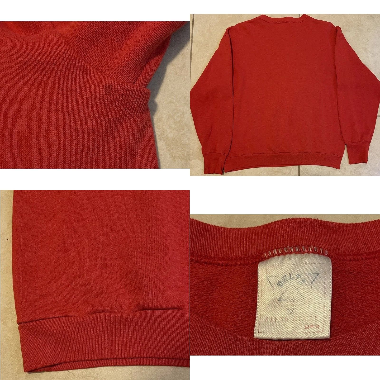 Vintage VINTAGE 90s Arizona Eagle Faded Sweatshirt Hoodie XS Red Men XL? XS — Note: Original mentions Large tag, fits XS small; no new info added Size US XS / EU 42 / 0 - 8 Thumbnail