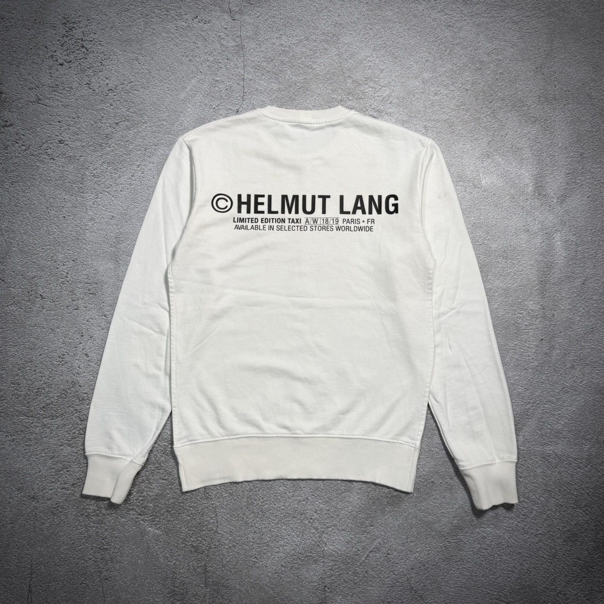 Helmut Lang Helmut Lang Taxi Paris Longsleeve Size US M / EU 48-50 / 2 - 1 Thumbnail