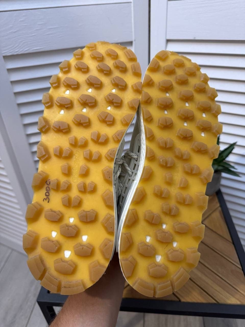 Adidas × Pharrell ADIDAS x PHARRELL NMD Hu HUMAN RACE TRIPLE Size US 10.5 / EU 43-44 - 7 Thumbnail