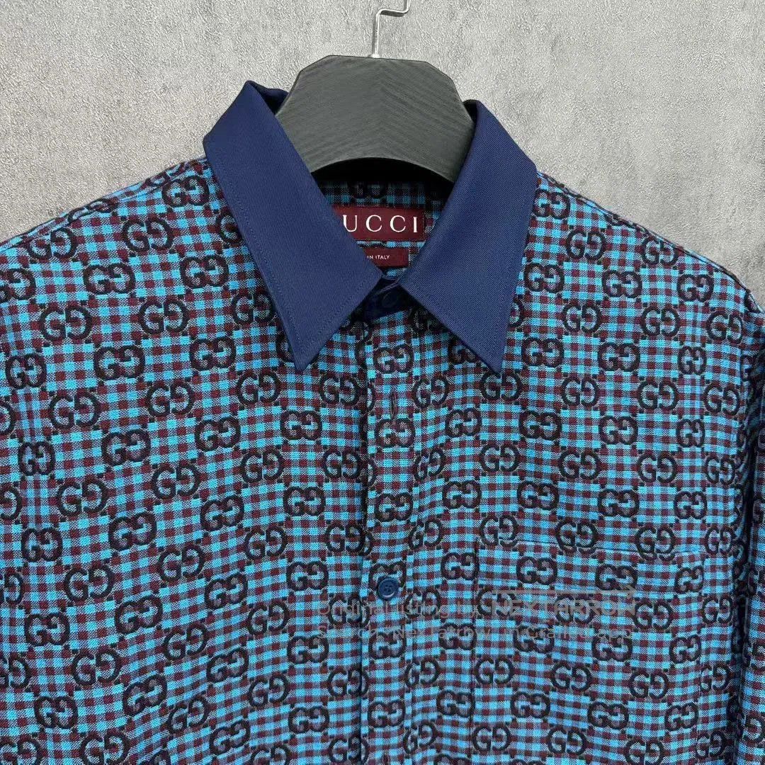 Gucci Gucci 2025 Full Logo Embroidered Shirt Jacket. Size US M / EU 48-50 / 2 - 2 Thumbnail
