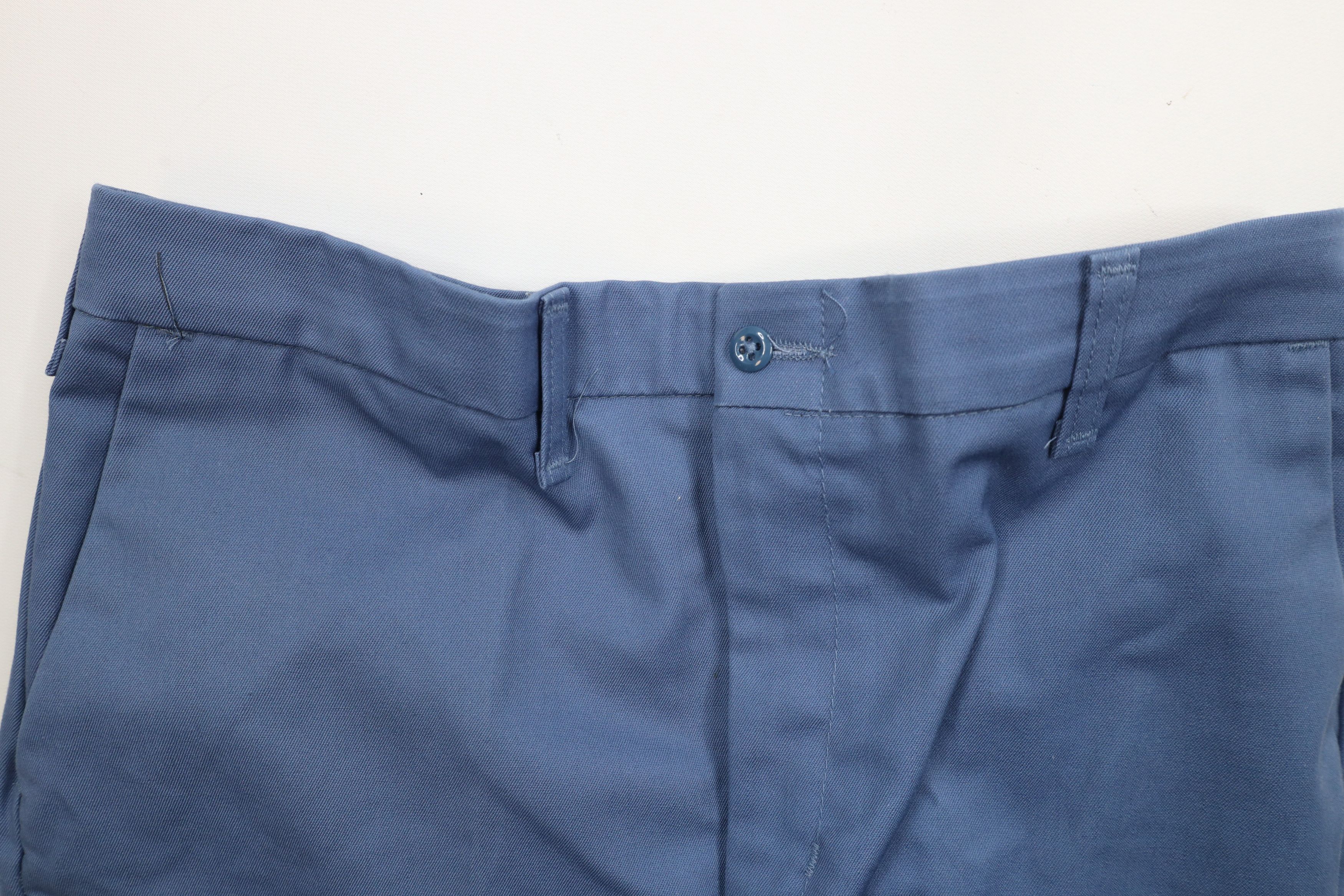 Vintage Vintage 70s 80s Streetwear Workwear Mechanic Pants Blue USA Size US 32 / EU 48 - 10 Thumbnail