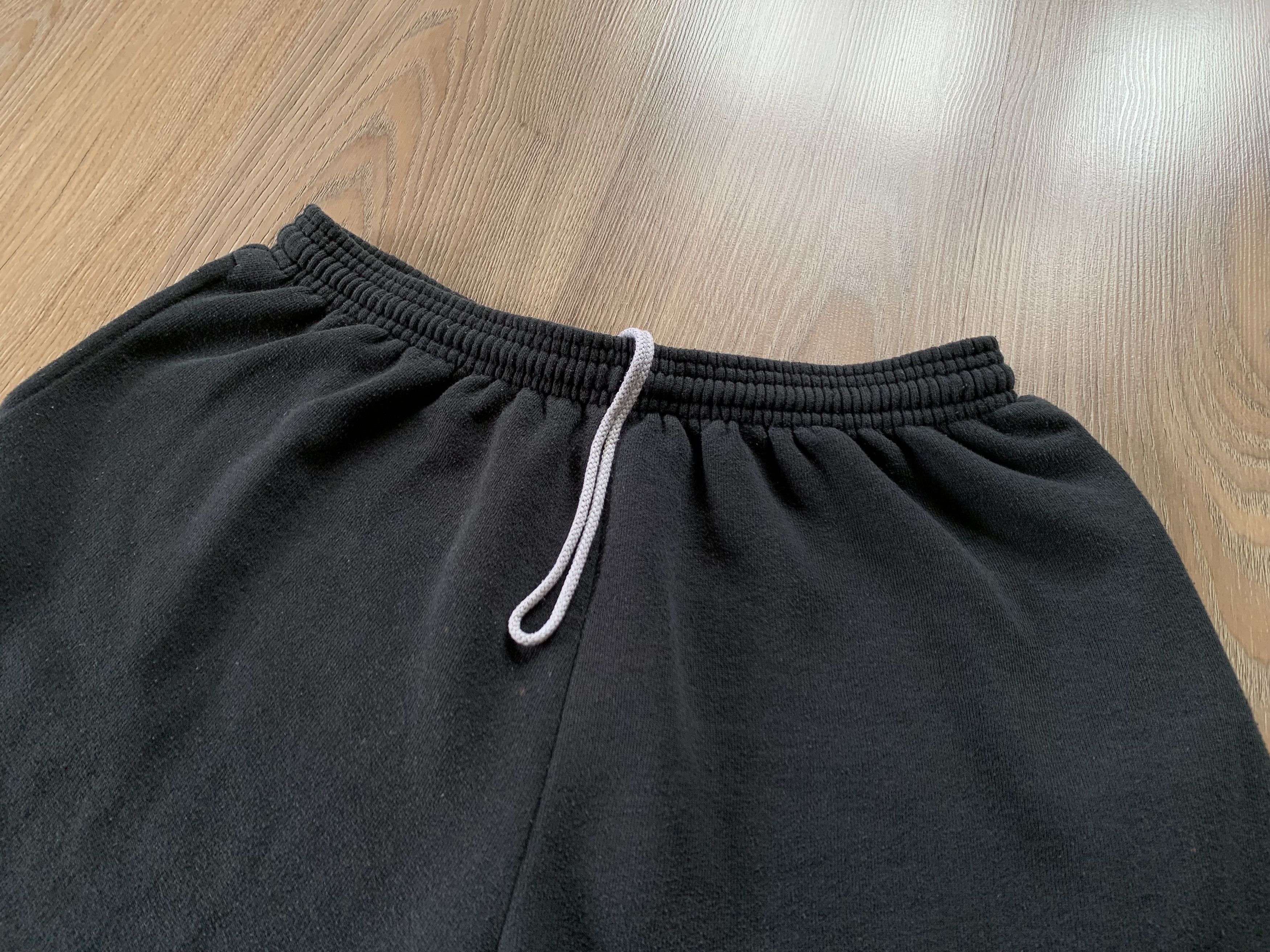 Asics × Japanese Brand × Vintage Mens Asics Vintage Black Cotton Shorts Size US 34 / EU 50 - 4 Thumbnail