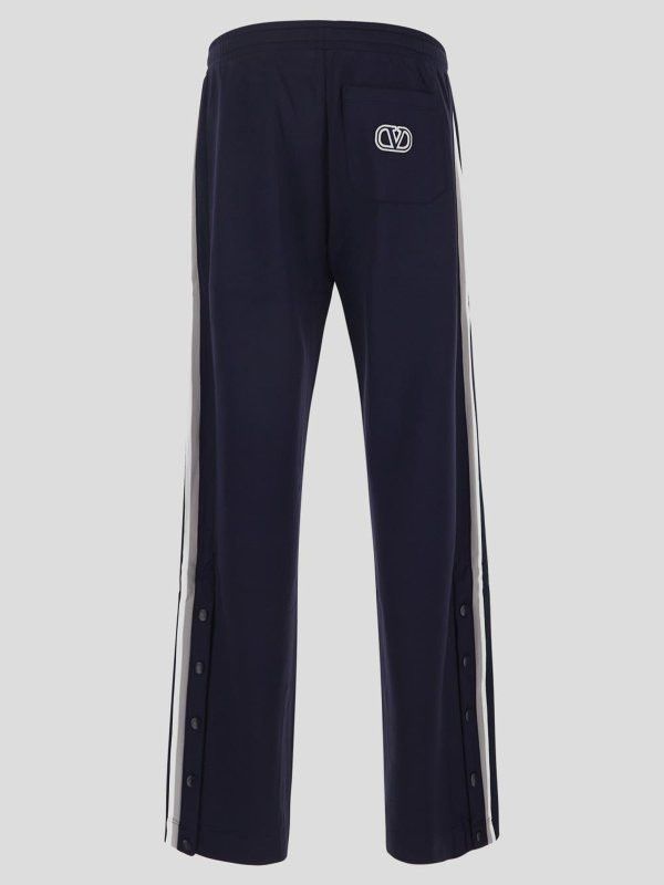Valentino o1y0525 Logo Jogger & Sweatpant in Midnight Blue Size US 30 / EU 46 - 3 Thumbnail