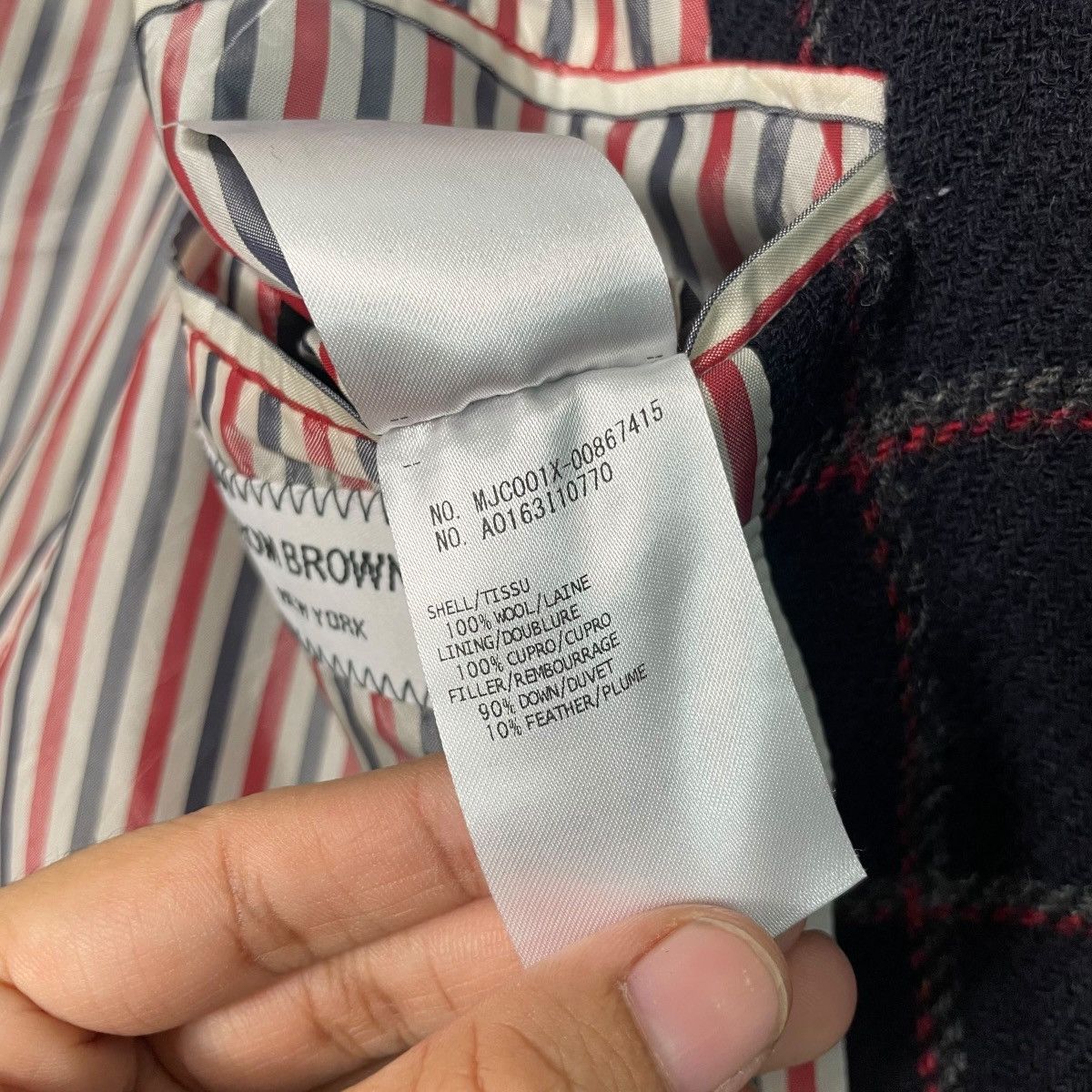 Thom Browne Thom Browne Wool Tartan Casual Jacket Size US M / EU 48-50 / 2 - 19 Thumbnail