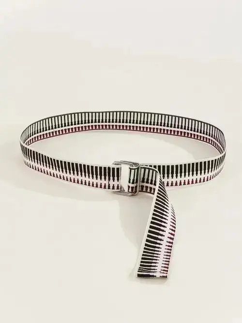 Other Striped Tape Belt Size ONE SIZE - 6 Thumbnail