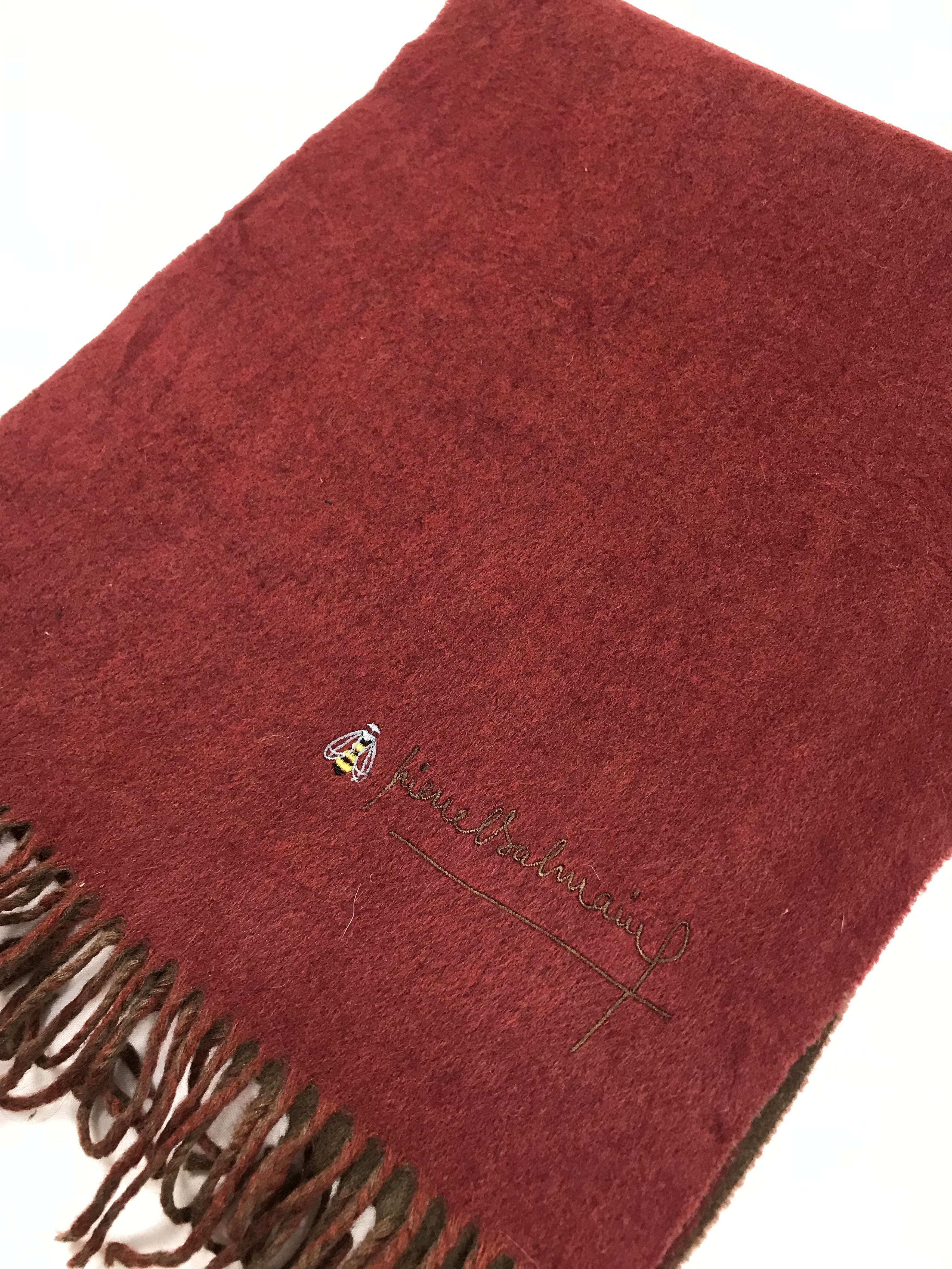 Pierre Balmain Pierre Balmain Luxury Scarf / Muffler / Wool Size ONE SIZE - 1 Thumbnail