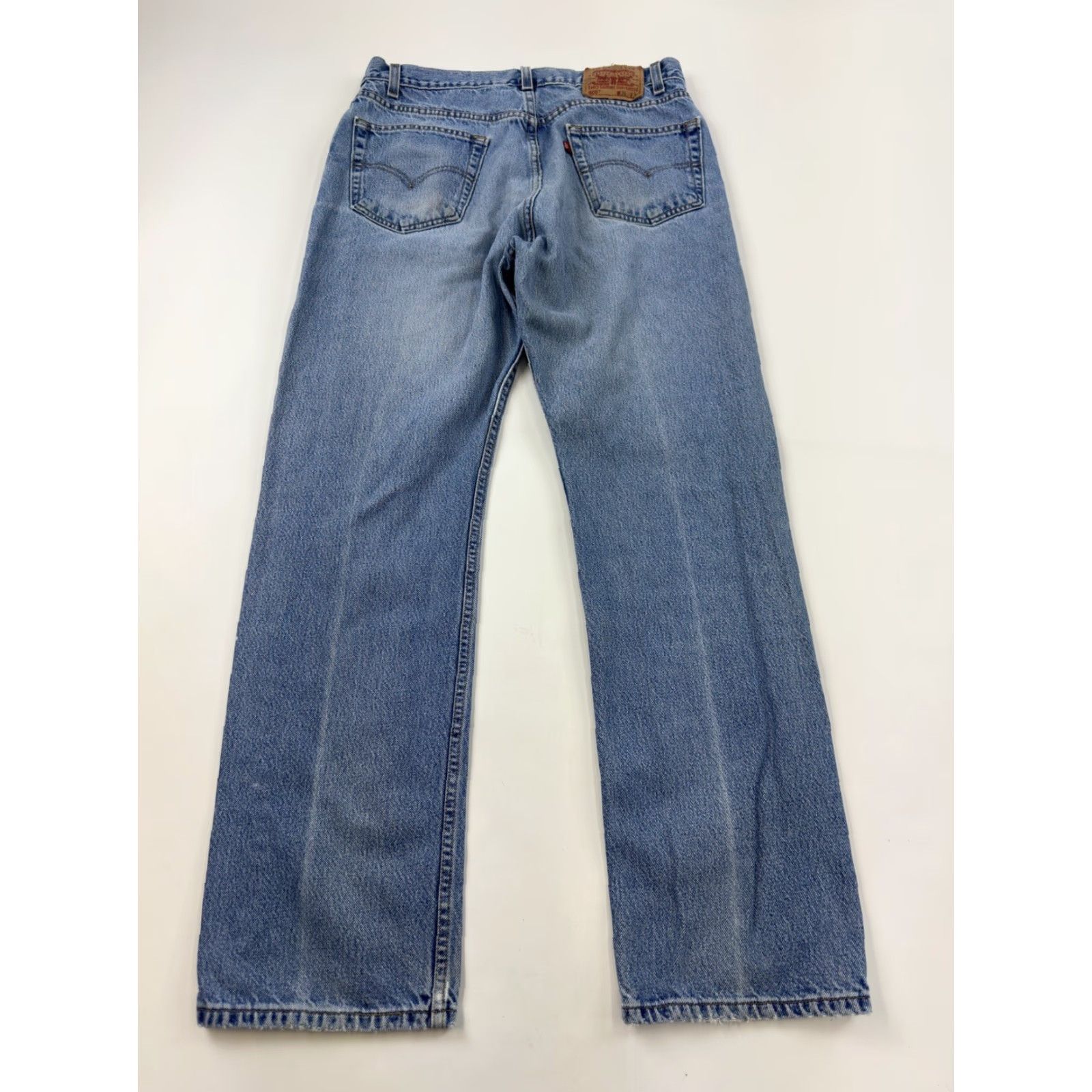 Levi's VINTAGE Levi’s 505 Jeans Mens 32x31 Blue Tagged 36x32 Slim Straight Faded Comfort Men Jeans Size US 32 / EU 48 - 2 Thumbnail