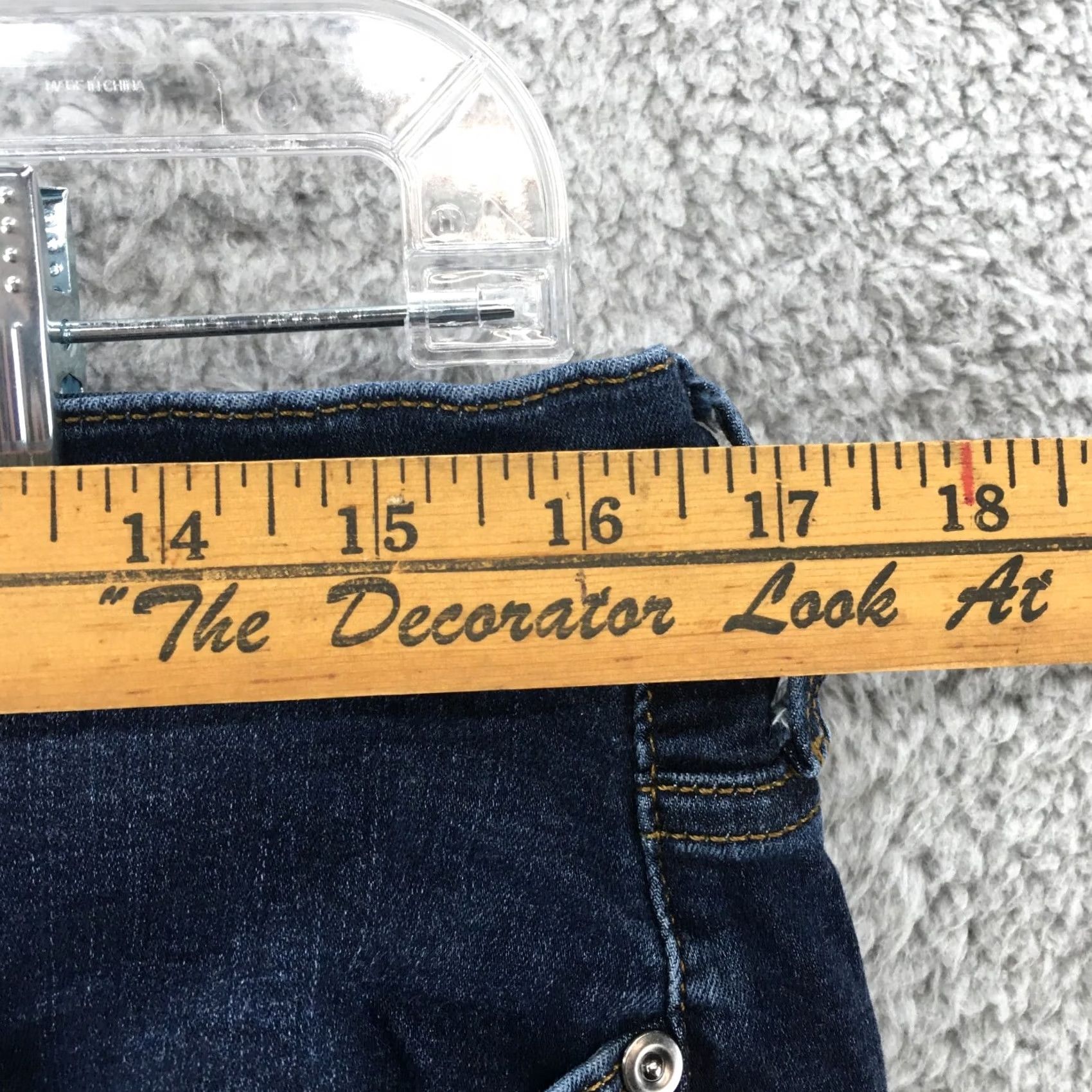 Banana Republic Banana Republic Jeans Womens 33L Blue Medium Wash Denim High Rise Zip Skinny Fit 5-Pocket Size 24" / US 00 / IT 34 - 6 Thumbnail