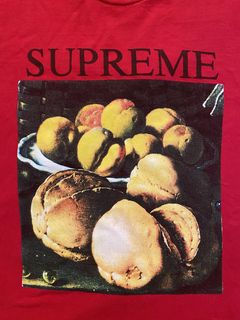 Supreme still life store tee ash grey