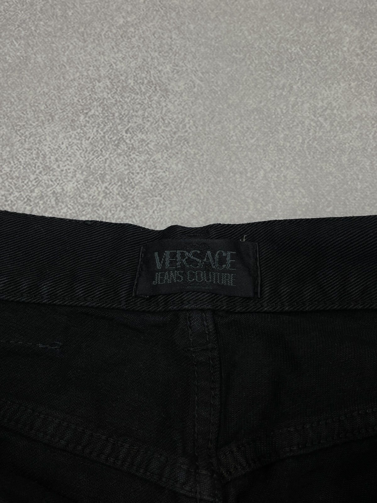 Versace Jeans Couture Vintage Versace Jeans Couture Denim Black Made in Italy m Size US 32 / EU 48 - 14 Thumbnail