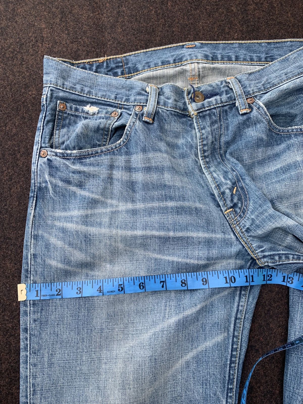 Levi's Vintage Distressed Levi's 502. Size US 32 / EU 48 - 5 Thumbnail