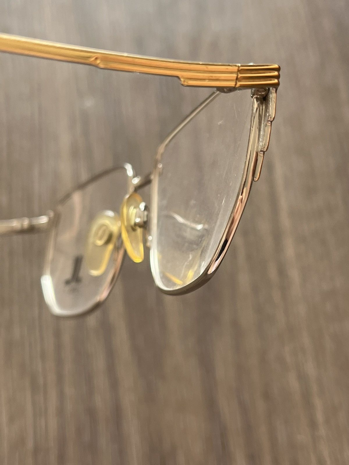 Lui di Lancetti Lancetti Made in Italy 1990s Metal Frames Demo Lens Size ONE SIZE - 9 Thumbnail