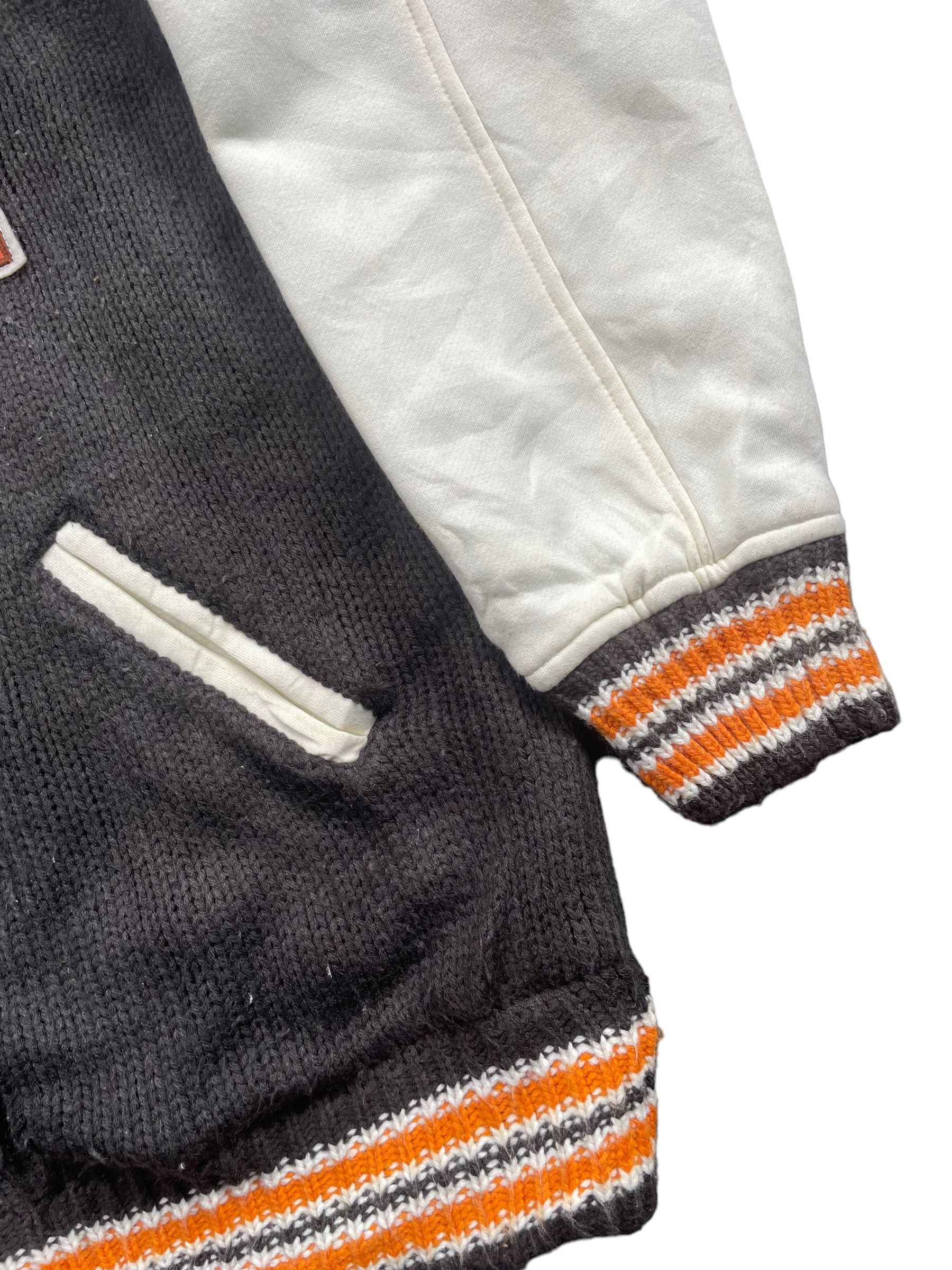 Japanese Brand Willpips Knitwear Varsity Jacket Size US L / EU 52-54 / 3 - 3 Thumbnail