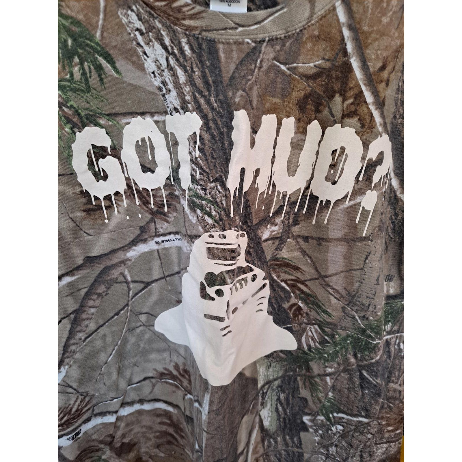 Other Code V Got Mud? Camo Shirt Size Medium Size ONE SIZE - 2 Thumbnail