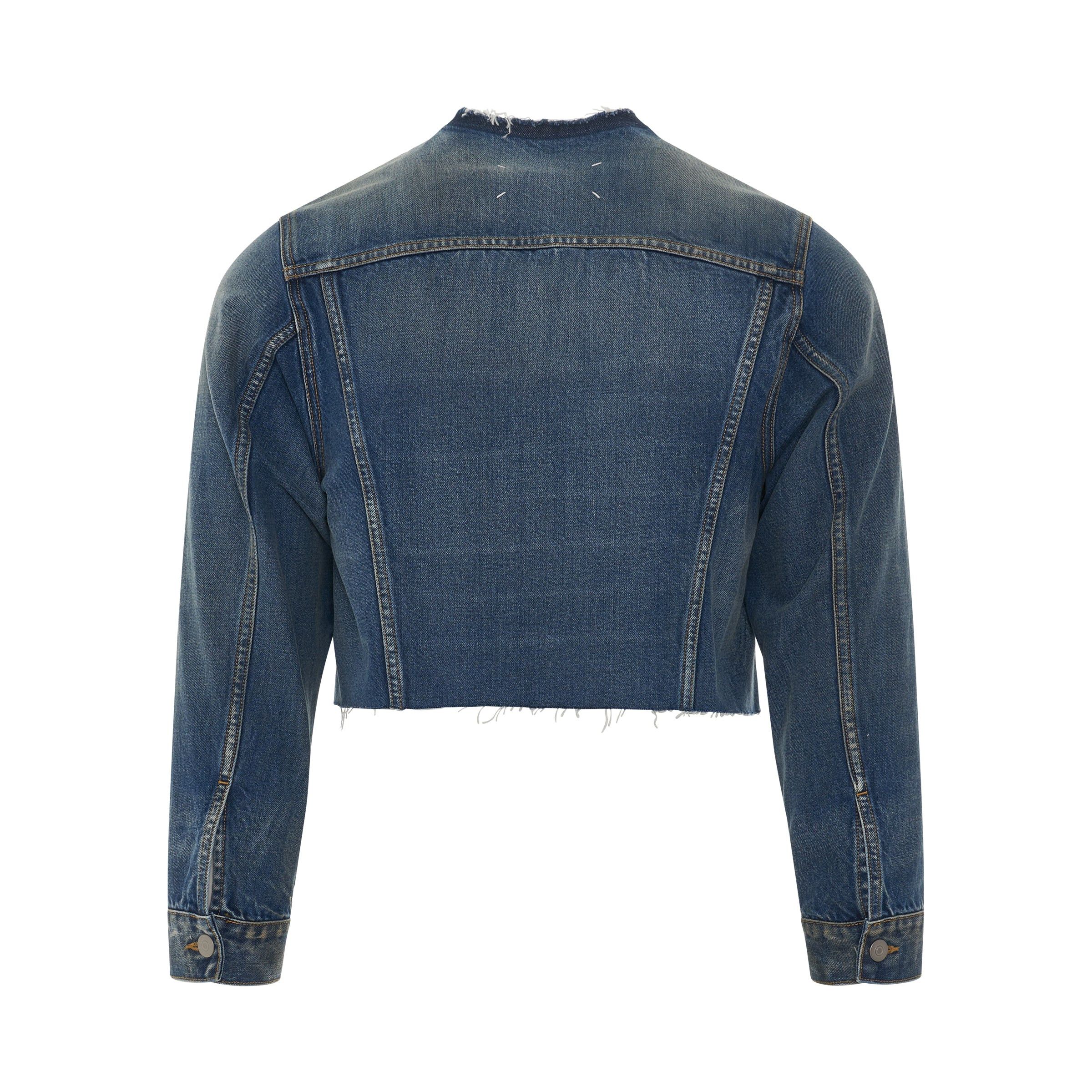 Maison Margiela o1mris0824 Denim Jacket in Indigo Size US L / EU 52-54 / 3 - 4 Thumbnail
