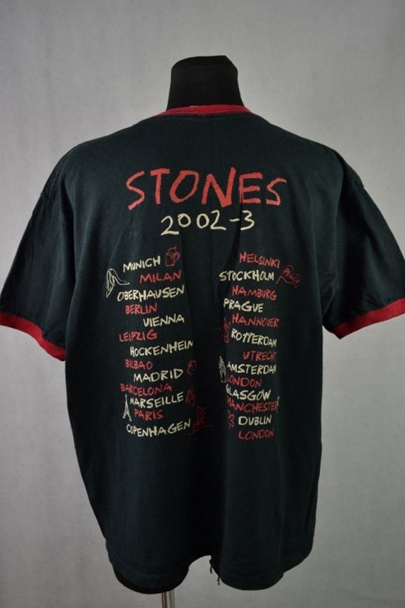 Band Tees × The Rolling Stones × Vintage Vintage 2002 The Rolling Stones Tour tee t-shirt XL Size US XL / EU 56 / 4 - 2 Thumbnail