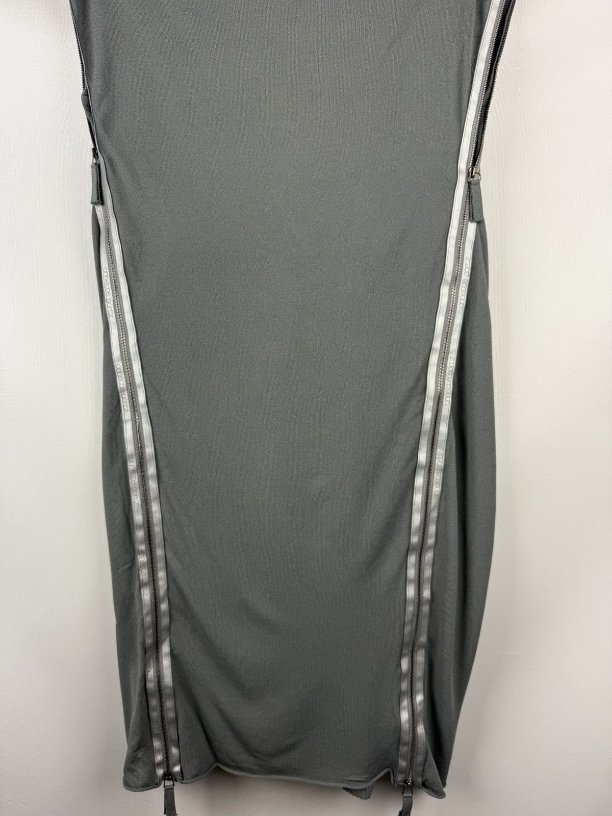 Annette Gortz Annette Gortz Avant-Garde Sleeveless Viscose Full Zip Dress Size S / US 4 / IT 40 - 7 Thumbnail